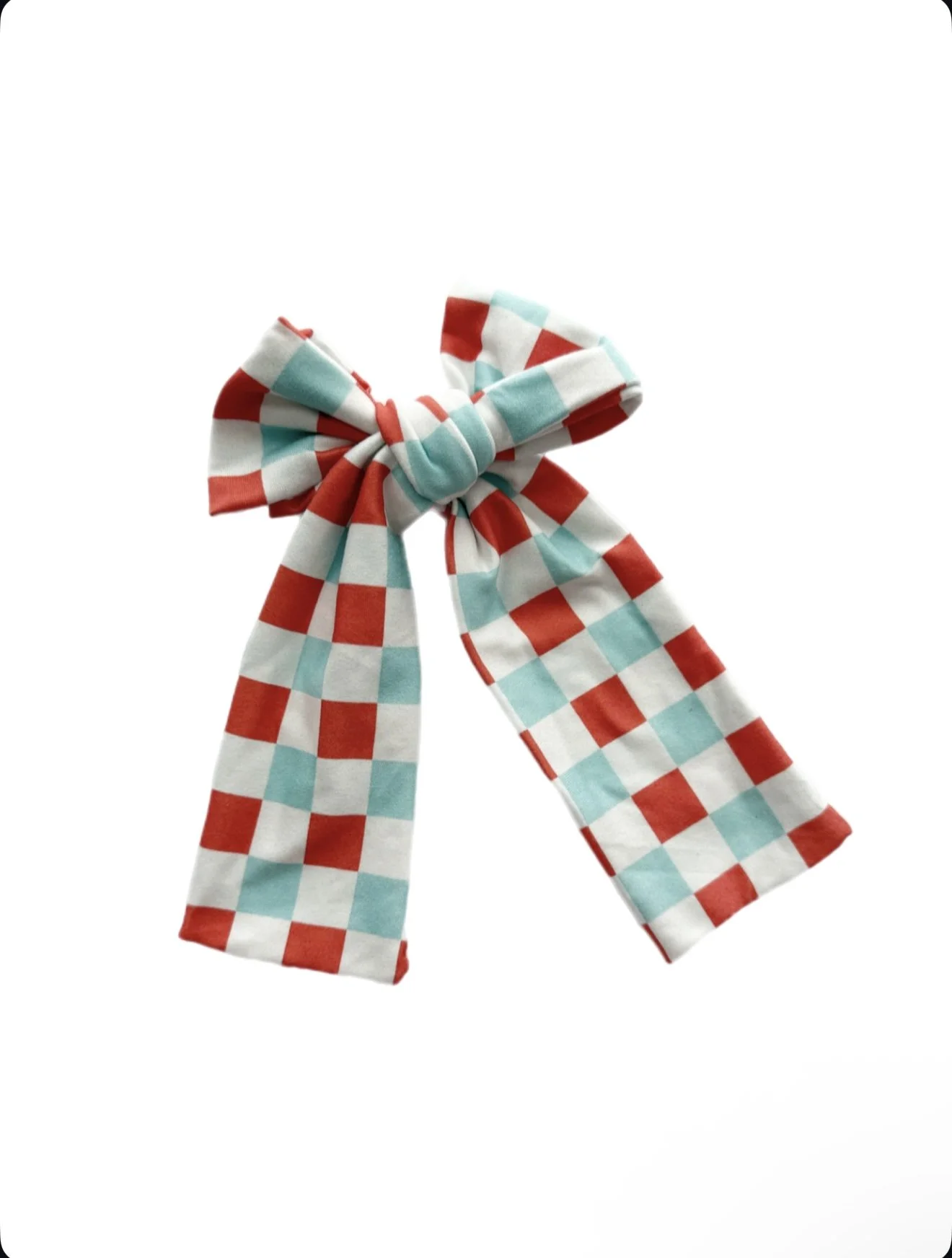 Red, White, and Blue Checkered - Long Whimsy