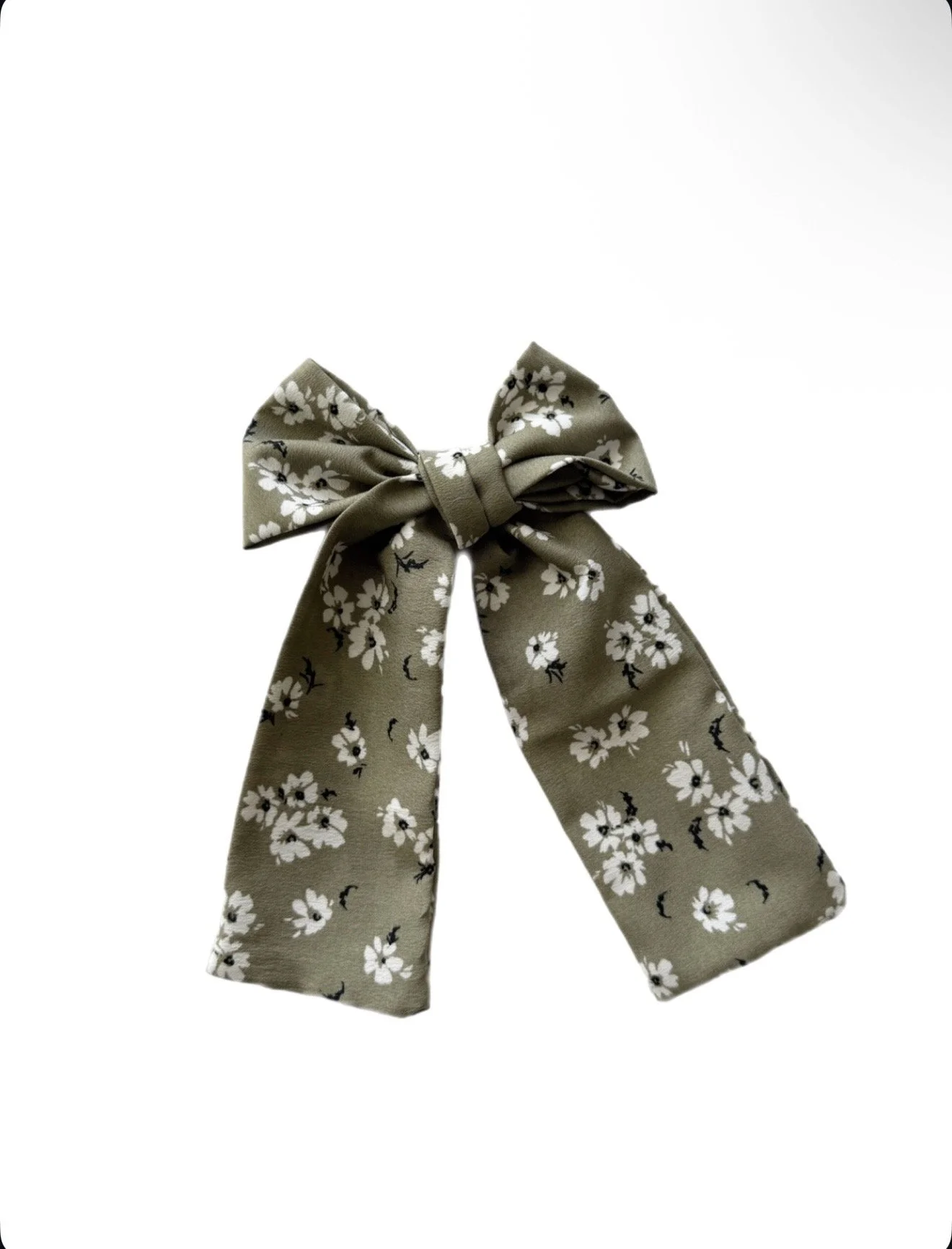 Into Fall Blooms - Long Whimsy Bow