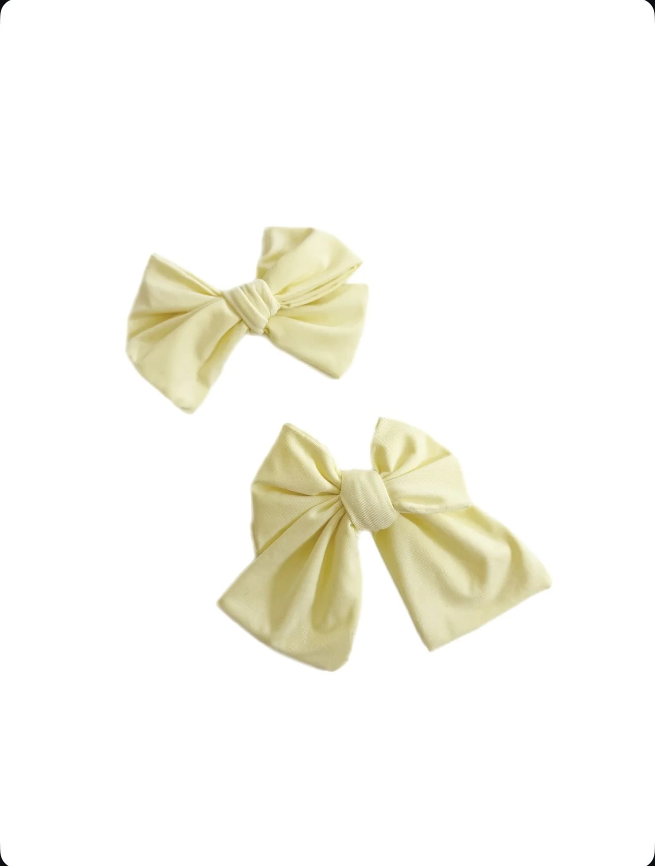 Butter Yellow - Sailor + Biggie Bow