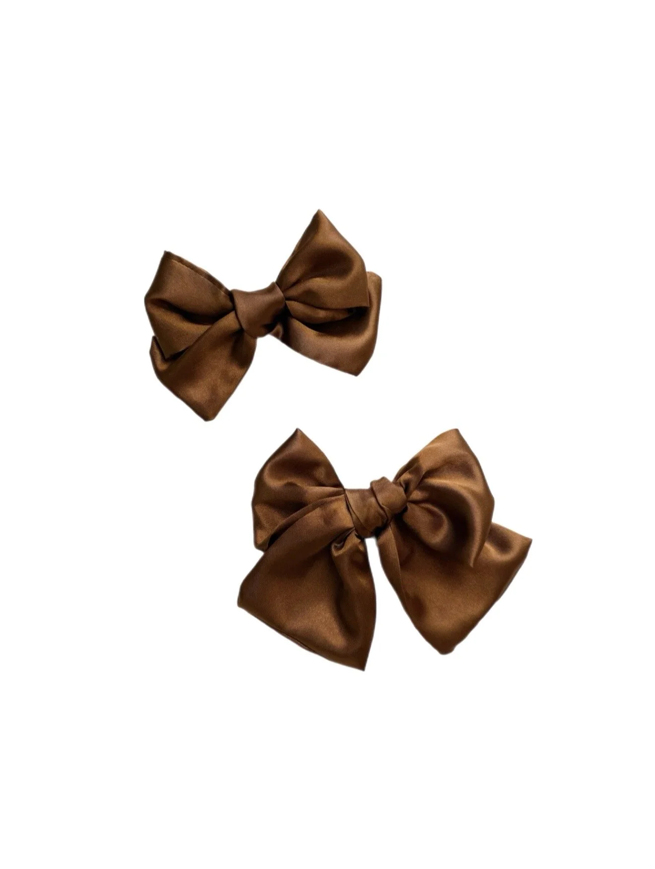 Caramel Chocolate - Satin Sailor + Biggie Bow