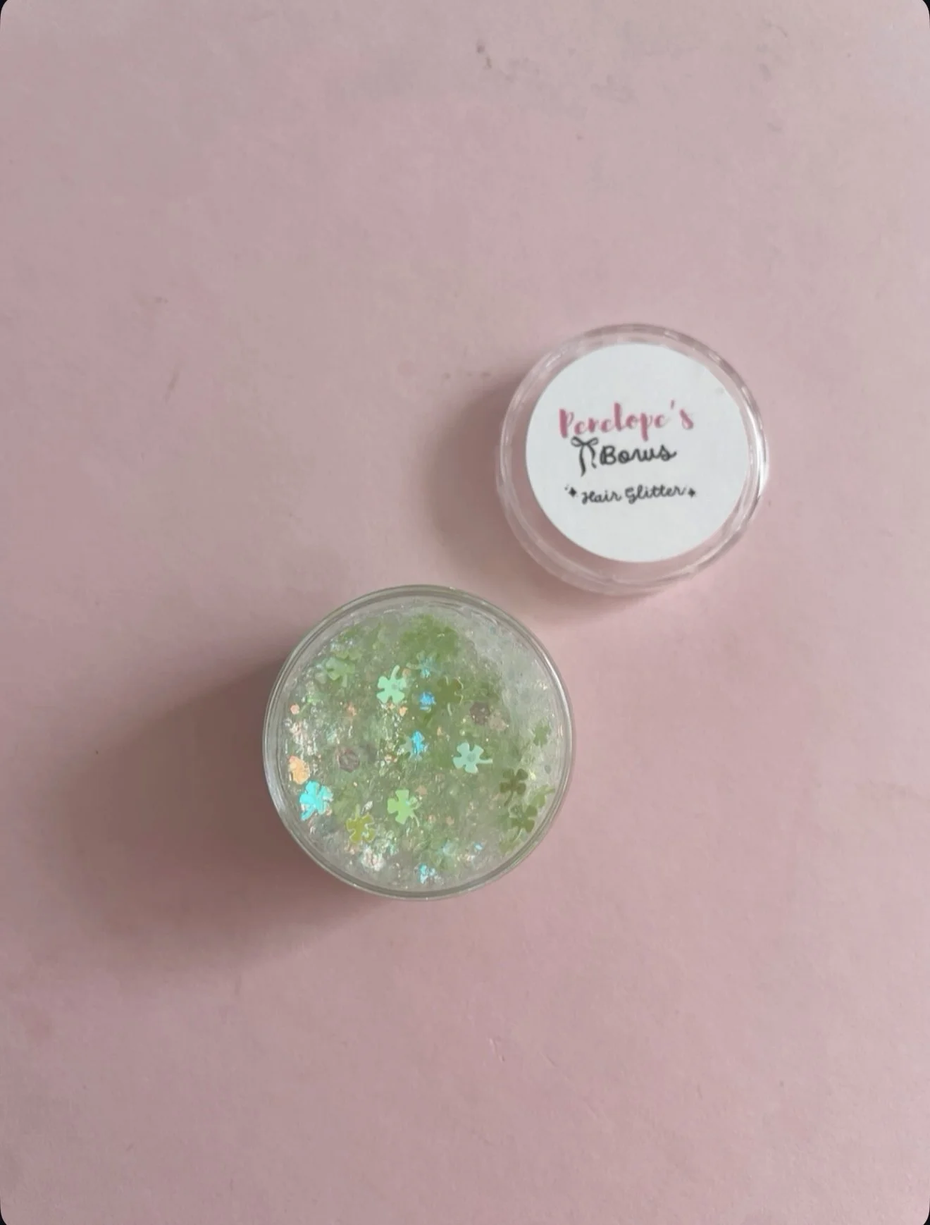 Dainty Clovers Hair Glitter