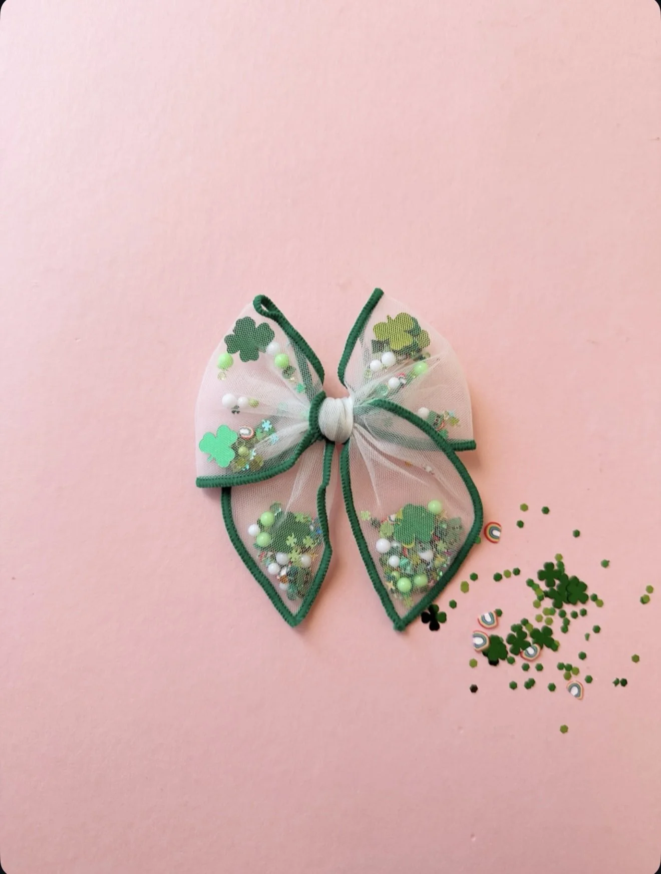 St. Patty's Shaker Glitter - Fable Bow