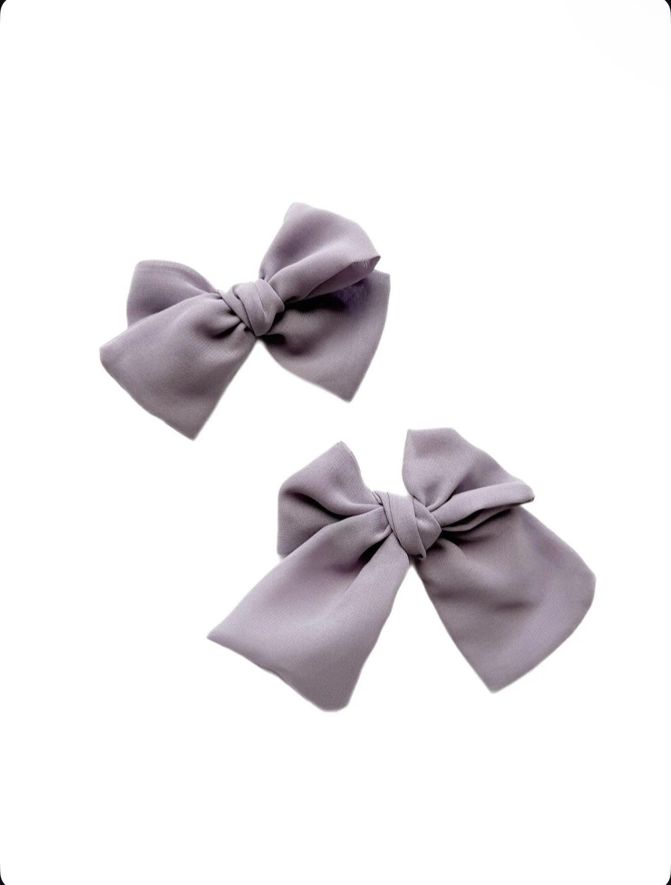 Dusty Lavender Mesh - Sailor + Biggie Bow