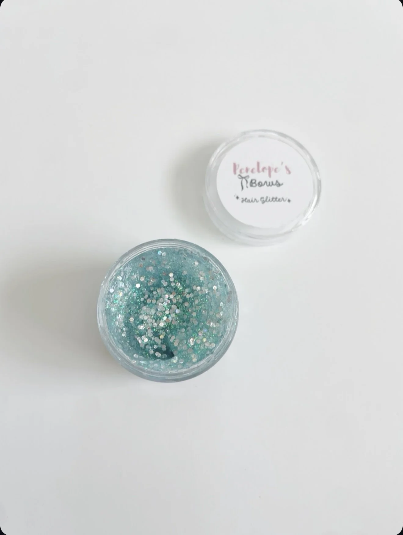 Spring Blue Hair Glitter
