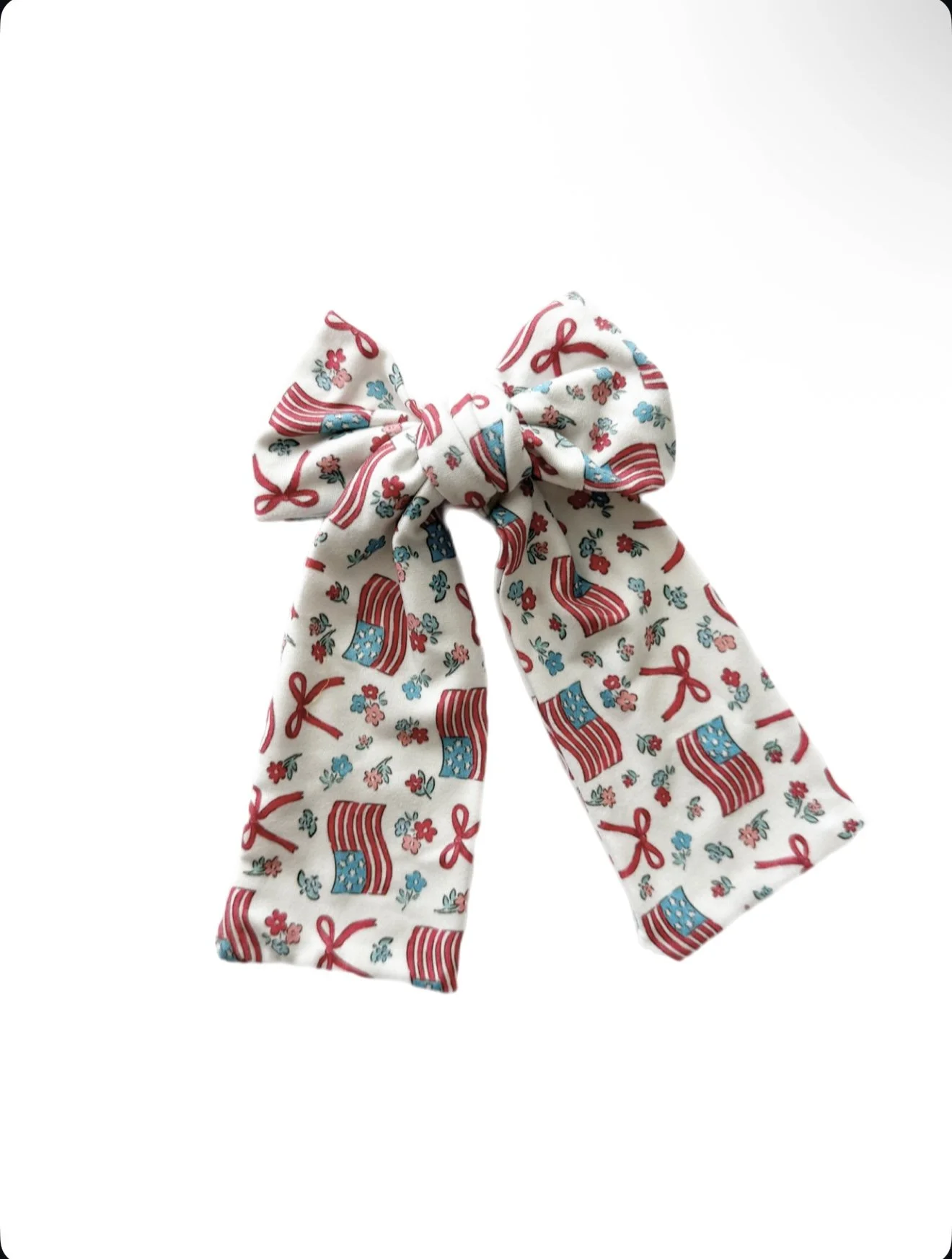 American Bows & Blooms - Long Whimsy Bow