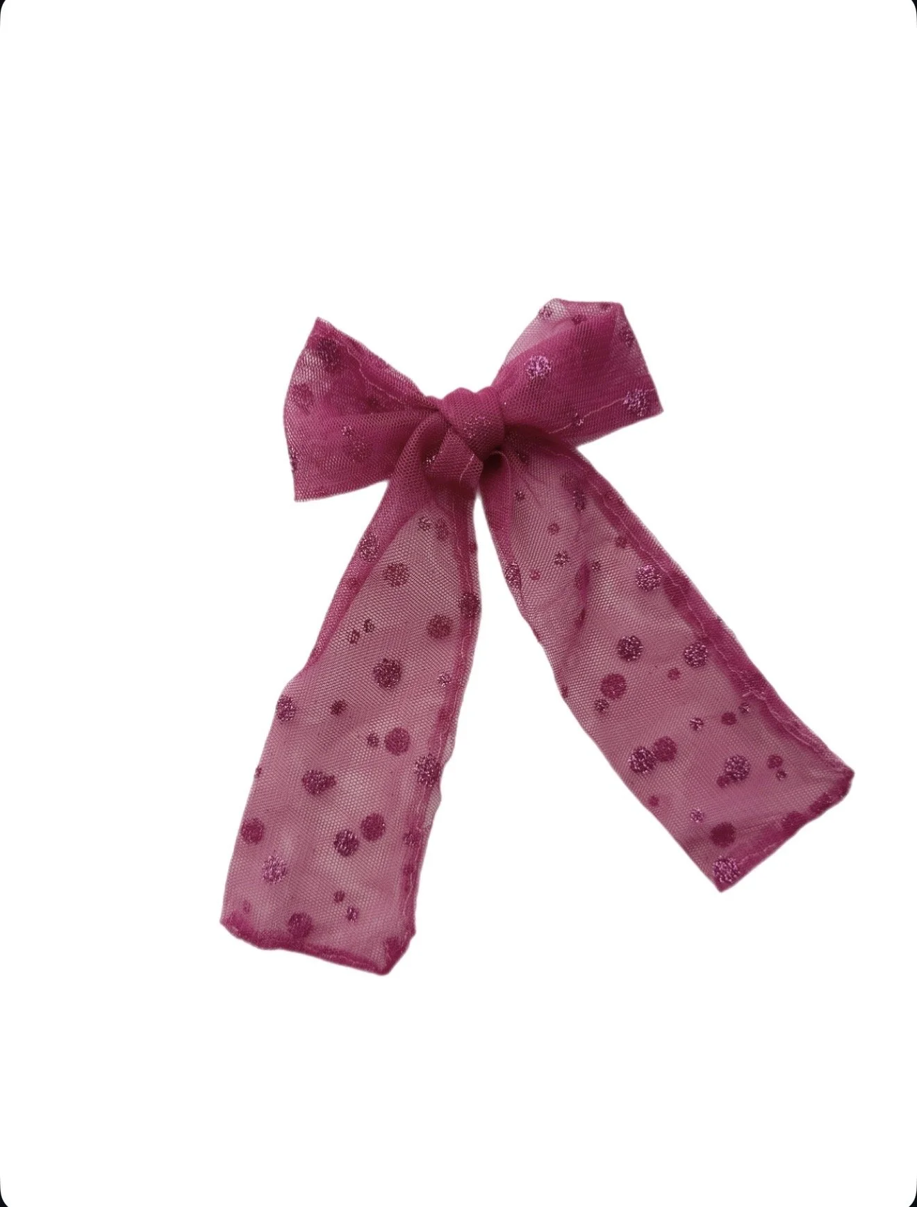 Fancy Sparkles - Long Whimsy Bow