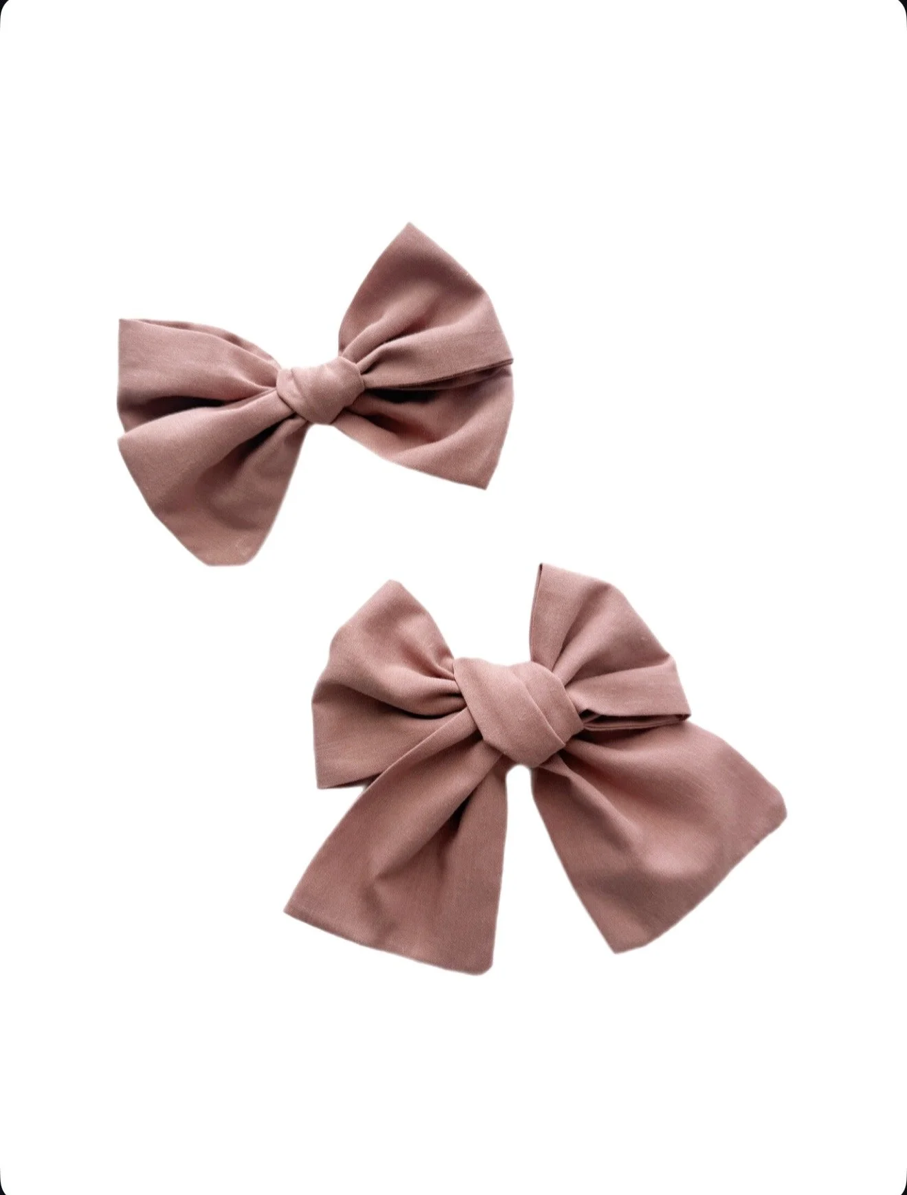 Dusty Rose - Sailor + Biggie Bow