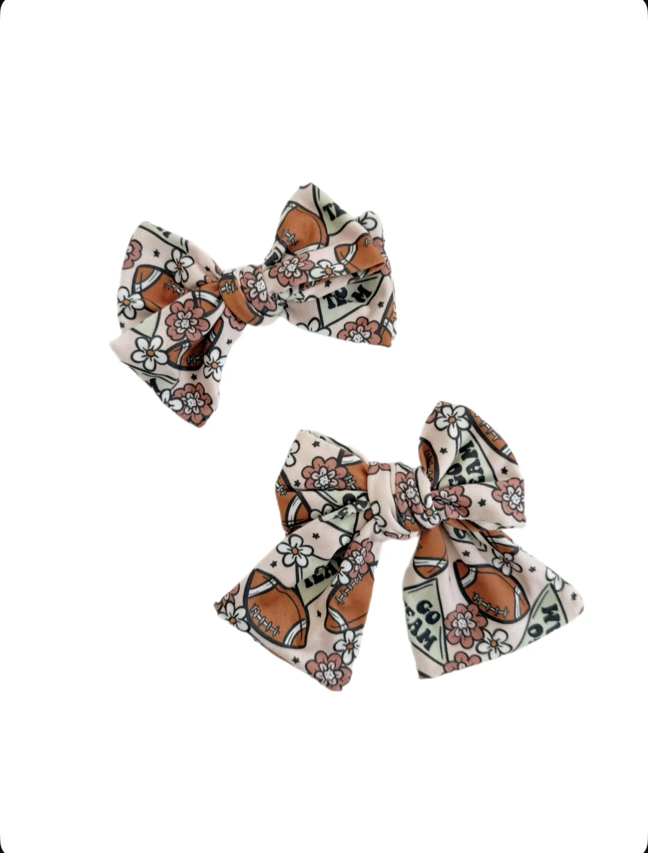 Go Sports' Football - Sailor + Biggie Bow