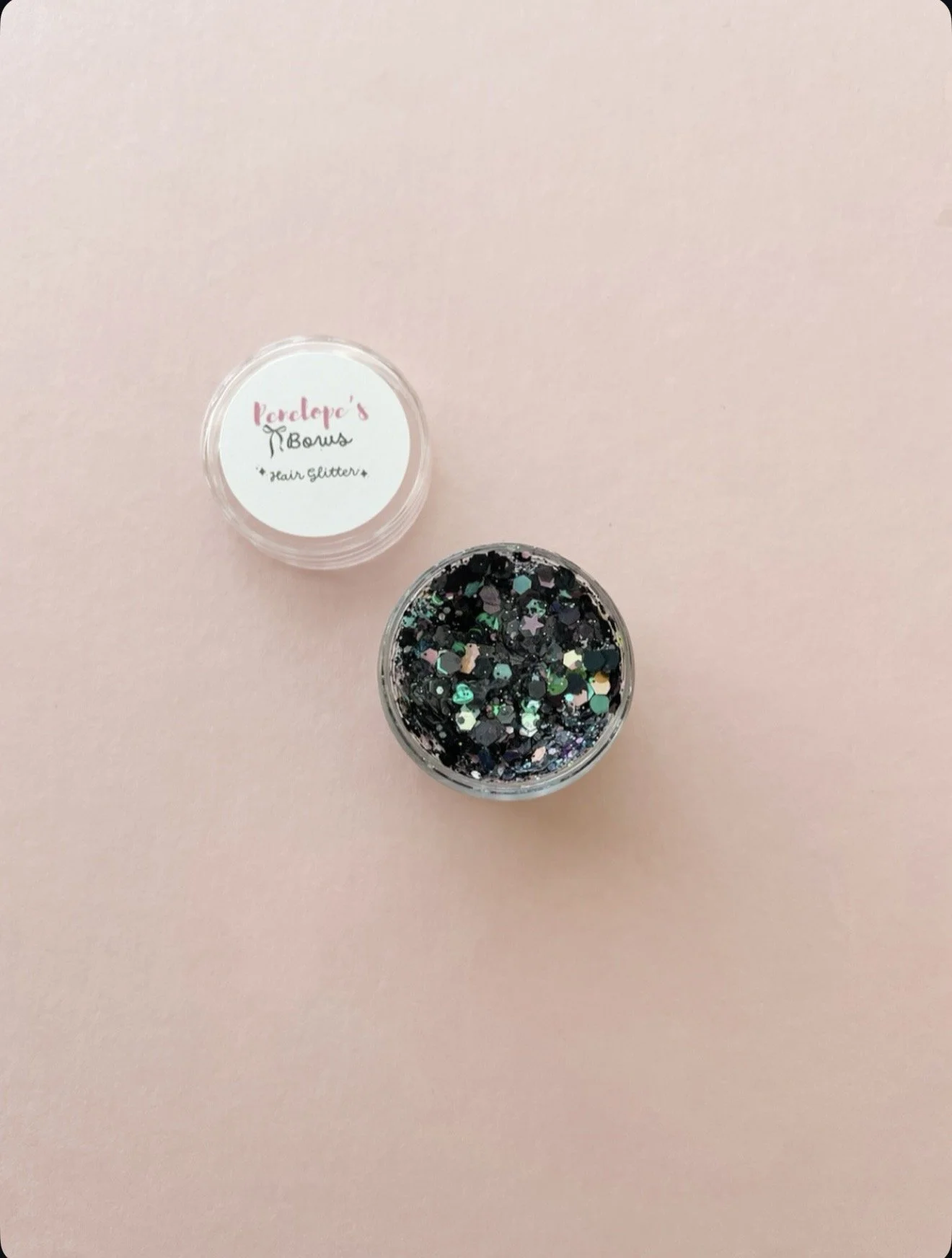 Midnight Glow Hair Glitter