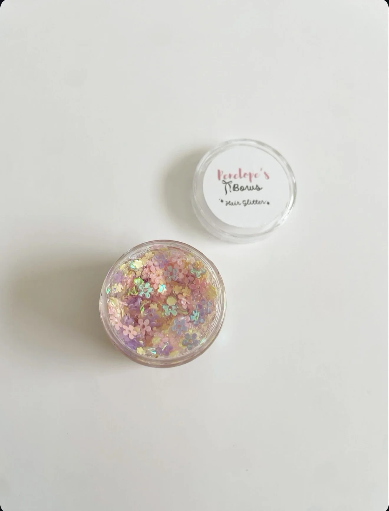 Spring Flowers Hair Glitter