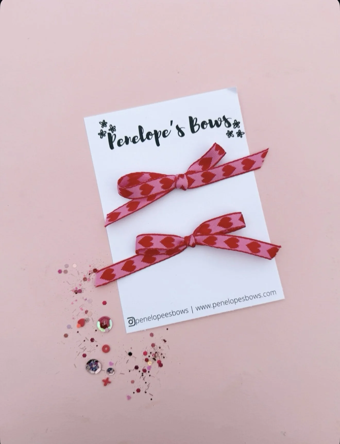 With Love - Piggie Set (2 Bows)