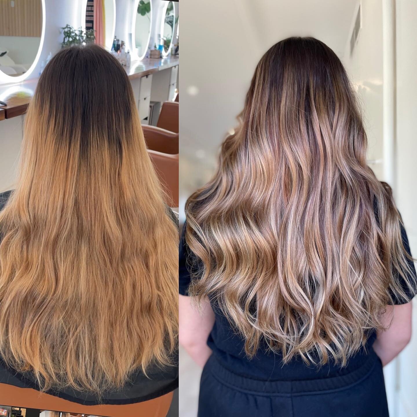 Transformation Friday? Sure why not for this amazing before and after by @itsgoldjen ✨

#staygold #kalamazoosalon #beforeandafter #kalamazoohairstylist #discoverkzoo #redkenshadeseq #goldwell #randco