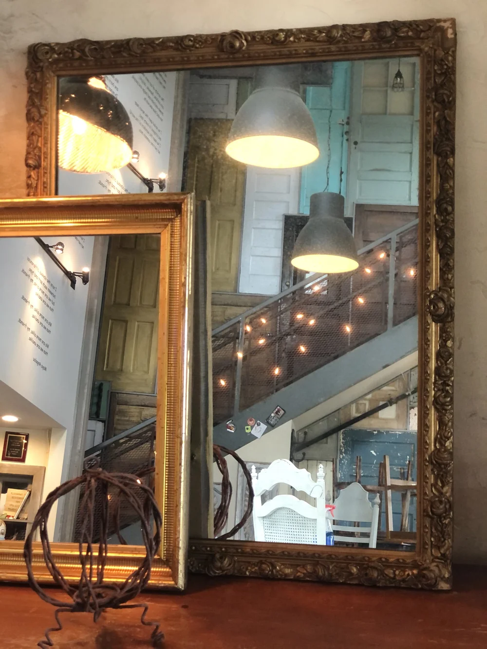 Antique Mirror Glass