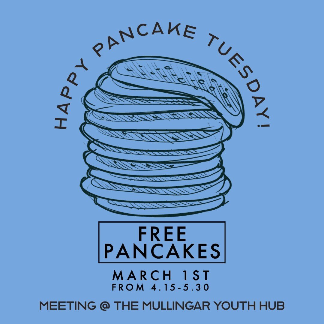 Join us this Tuesday for a PANCAKE PARTY! 

We will spend the whole hour playing games and hanging out! We will have no lesson this week. 

If you haven't come before, there is no better time to start!! 

First come, first serve!