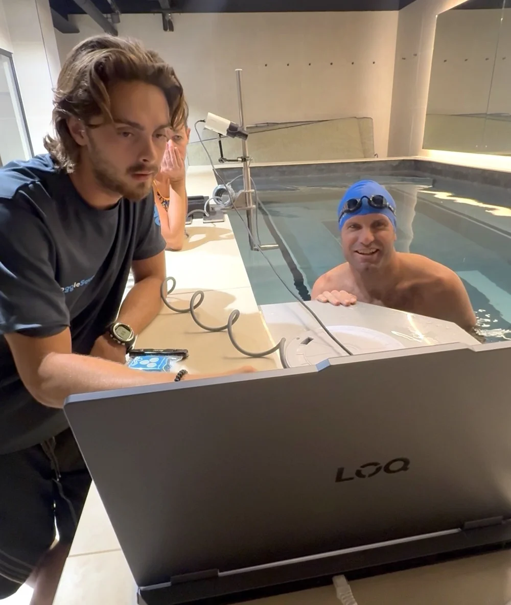 One-to-one Swim Lab coaching