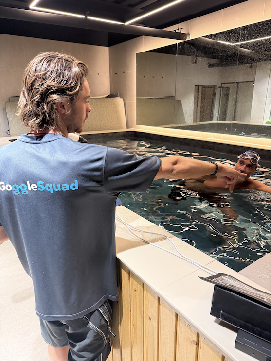 Swim Lab coaching session
