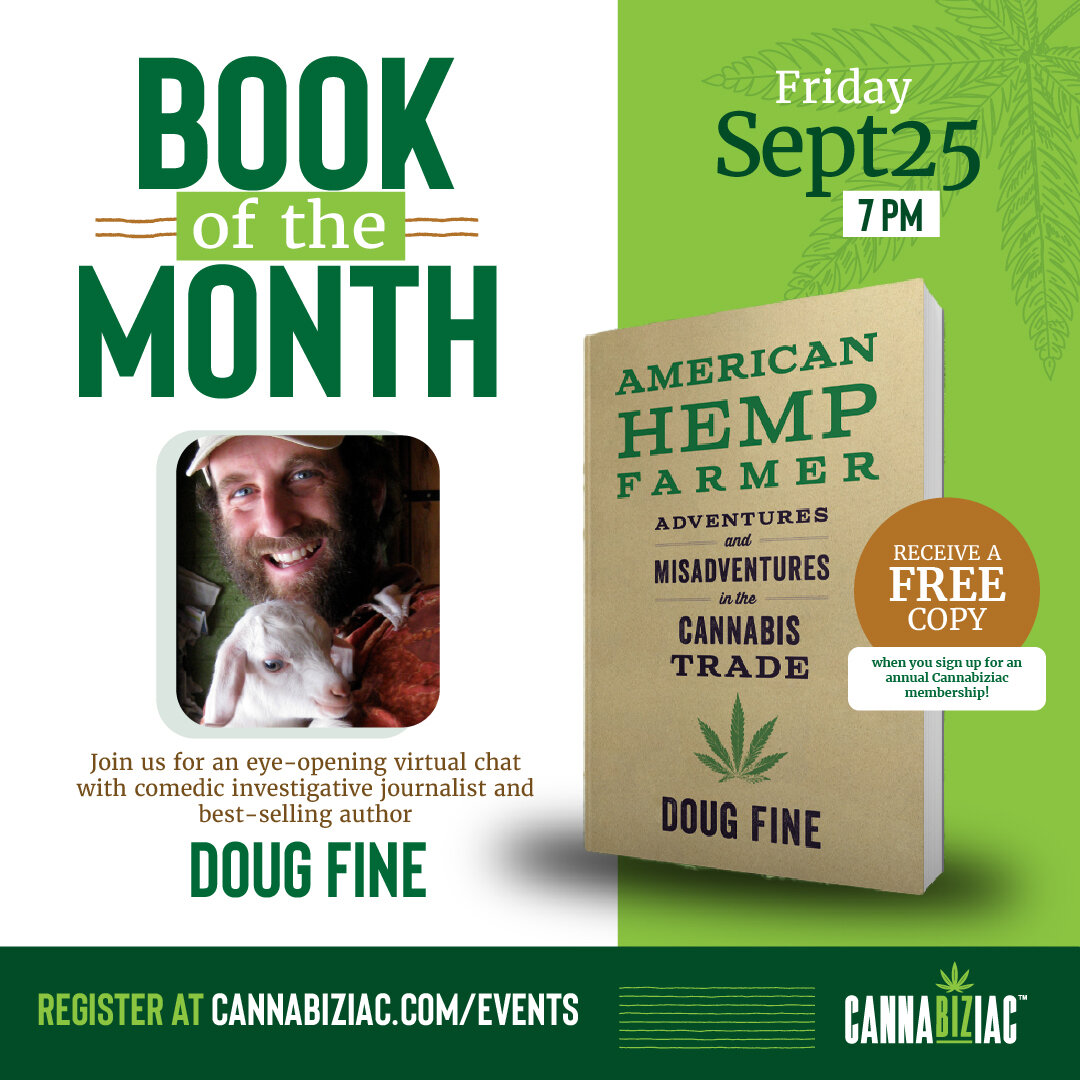 Doug Fine Live Event and Reading in Florida With Cannabiziac