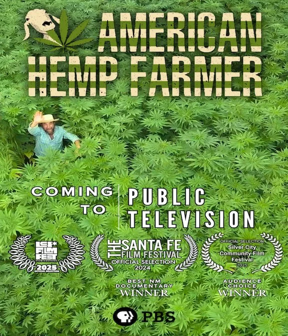 Doug Fine’s AMERICAN HEMP FARMER Film Encore Airings on WDSE and WRPT PBS in Duluth, Minnesota and Superior, Minnesota