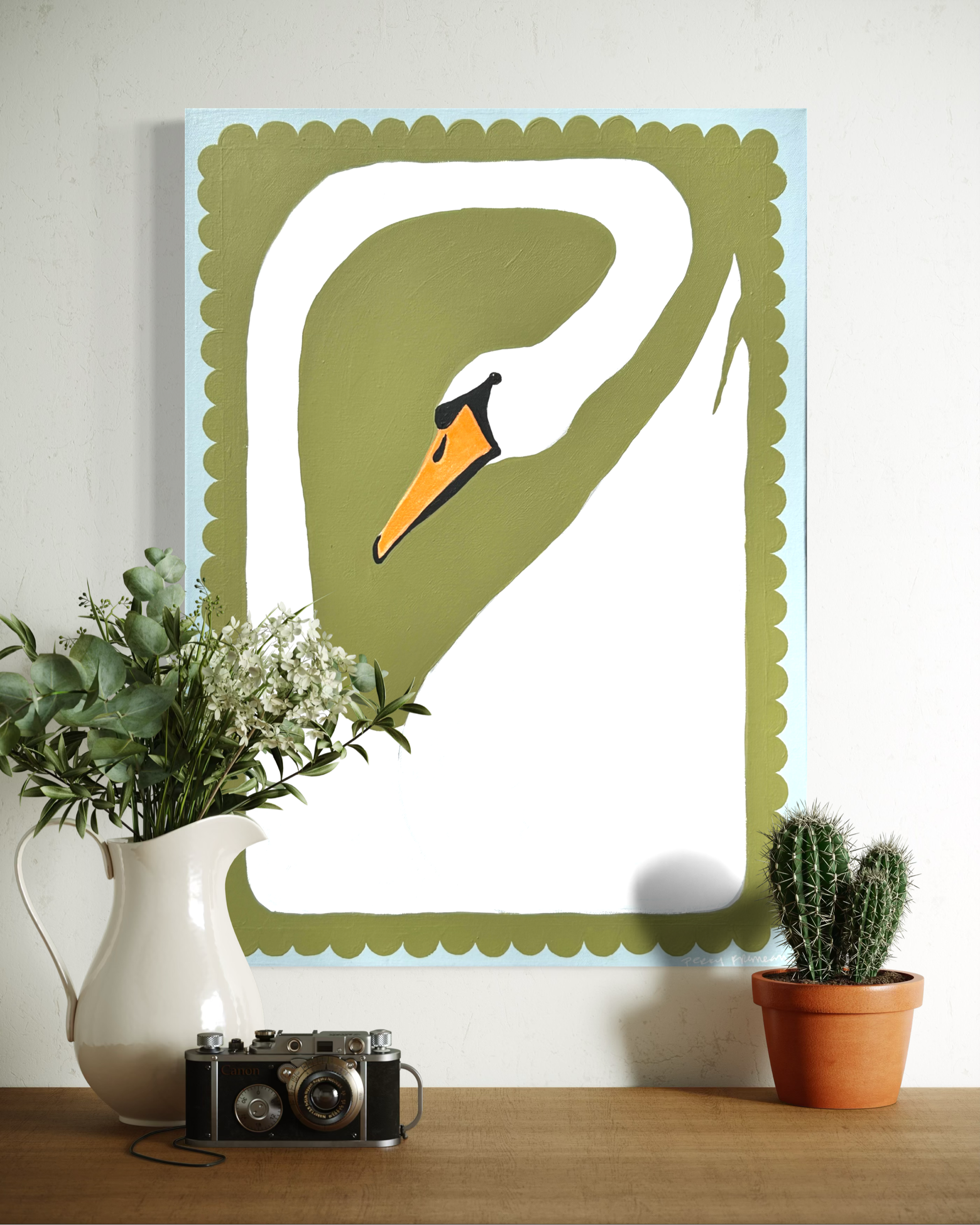 Sold Out - Scalloped Swan 2