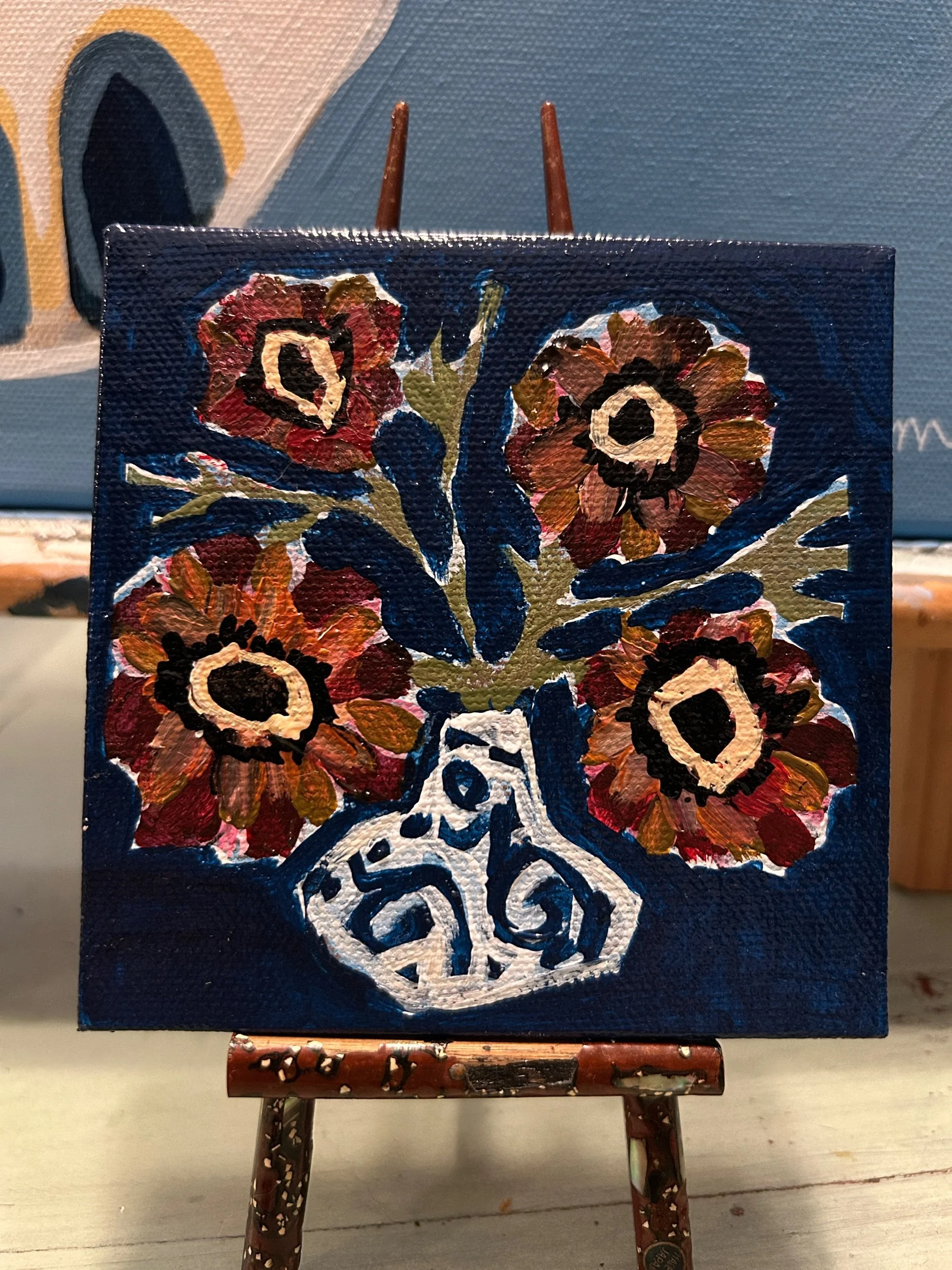 Bouquet Americana Mini Magnet III