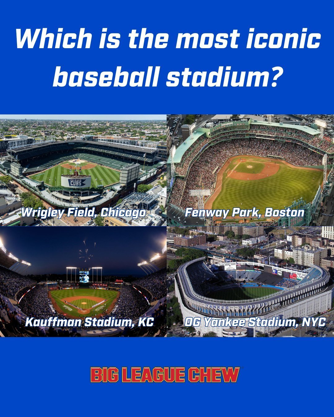 Have you gotten to visit any of these iconic ballparks?