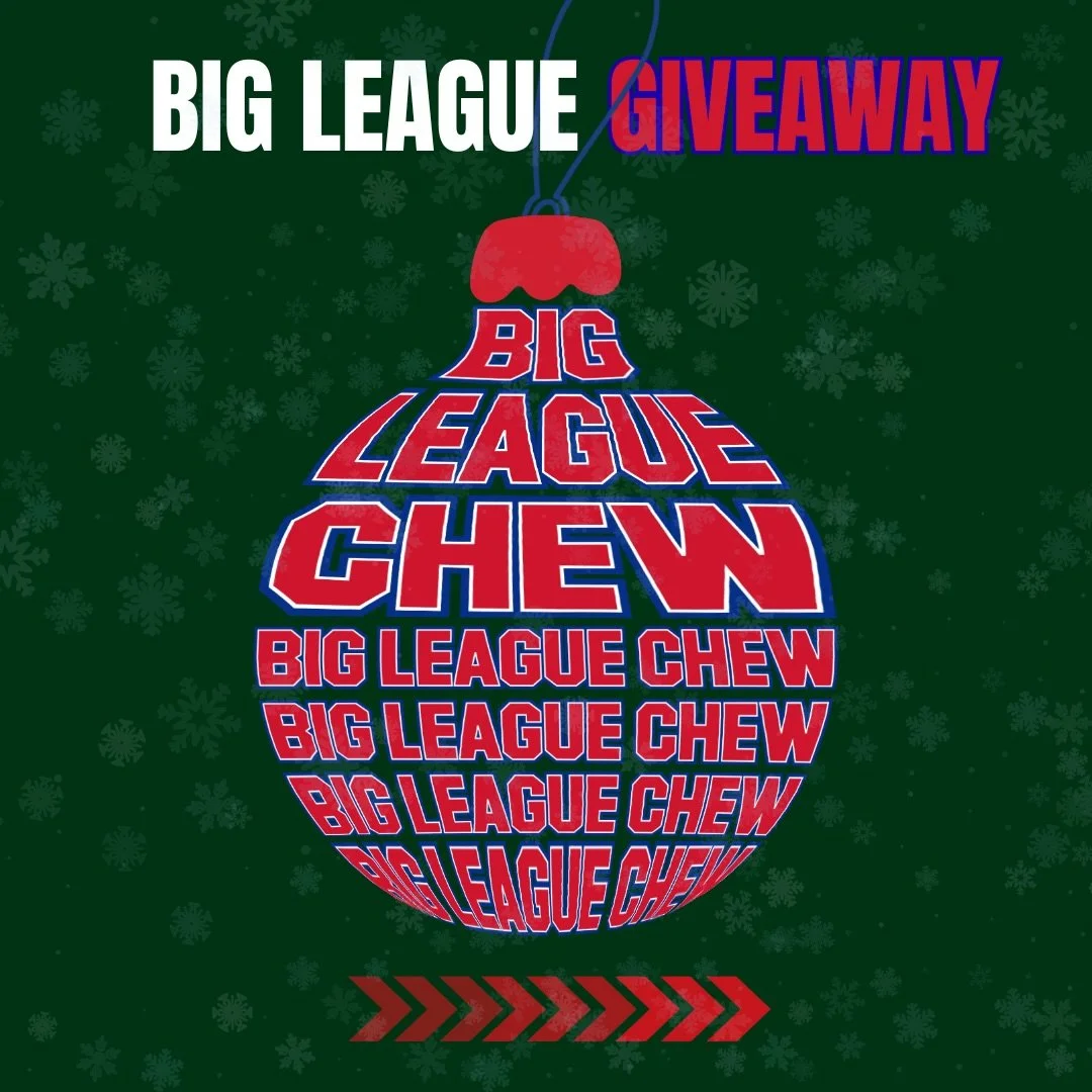 BIG LEAGUE CHRISTMAS 🎄➡️

Pickoff Peppermint + @oldworldchristmas Big League Chew Ornament 

1. Tag 2 friends and make sure they follow 
2. Comment with your favorite baseball Christmas memory

Don&rsquo;t get picked off first base because we&rsquo;