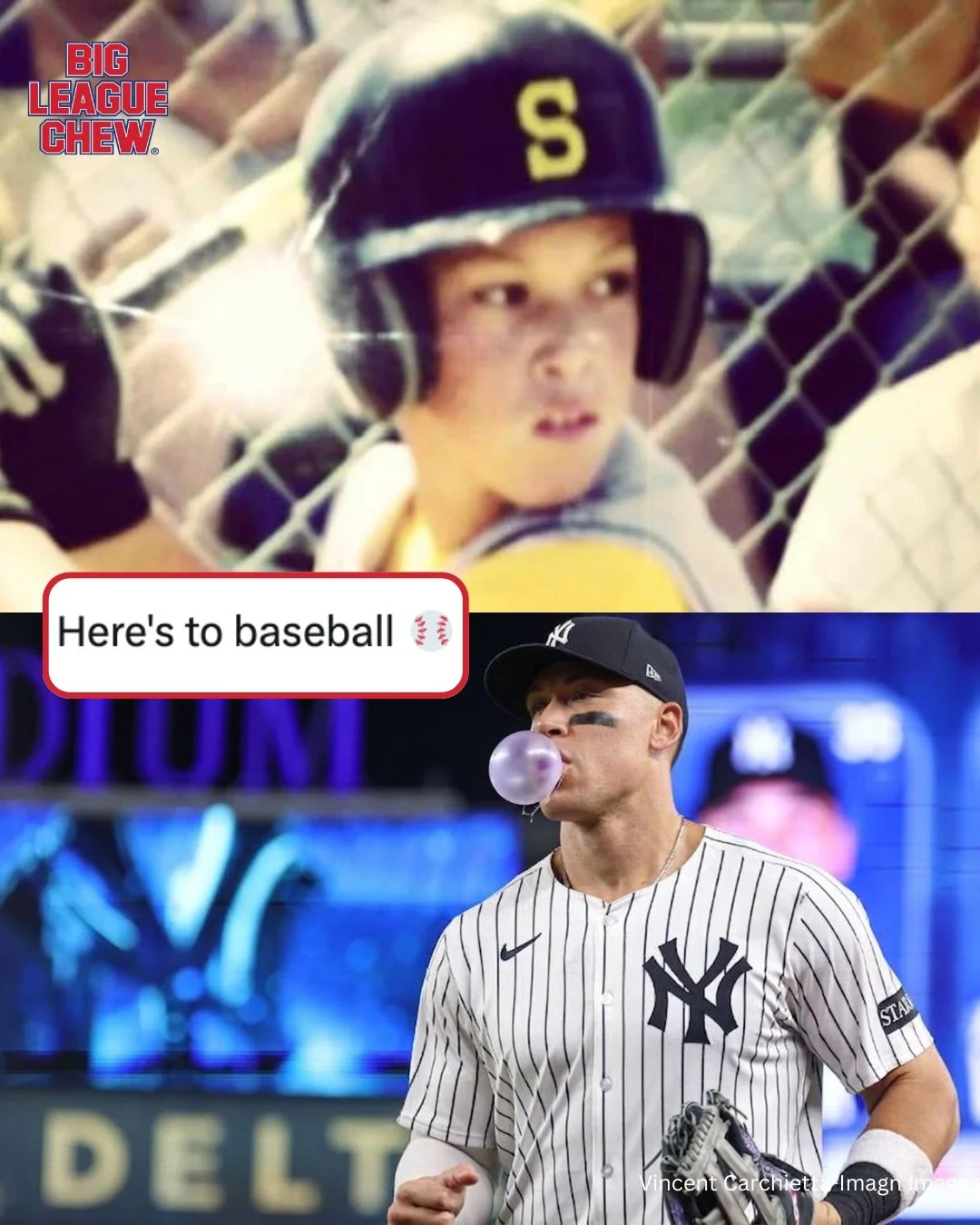 He was Big League before the Bronx ever called his name. Every legend starts somewhere. His started with a pouch. 

Here&rsquo;s to baseball. Happy Opening Day! ⚾️