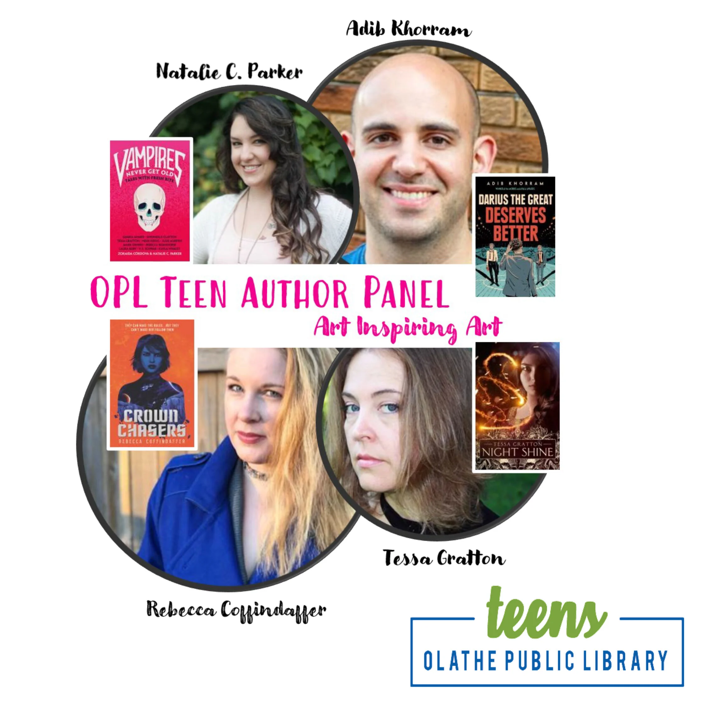 Teen Author Panel: Art Inspiring Art