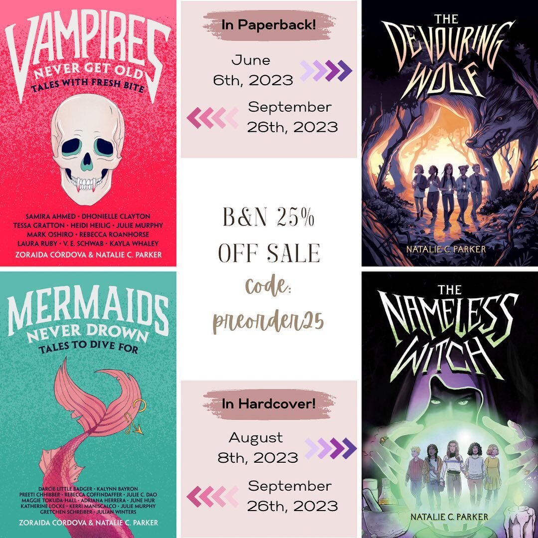 It&rsquo;s that time of year again&hellip;.Barnes &amp; Noble is offering 25% on all preorders which makes this the perfect time to remind you that I write books! And I&rsquo;ve got several available for preorder. 

If you&rsquo;re in the market for 