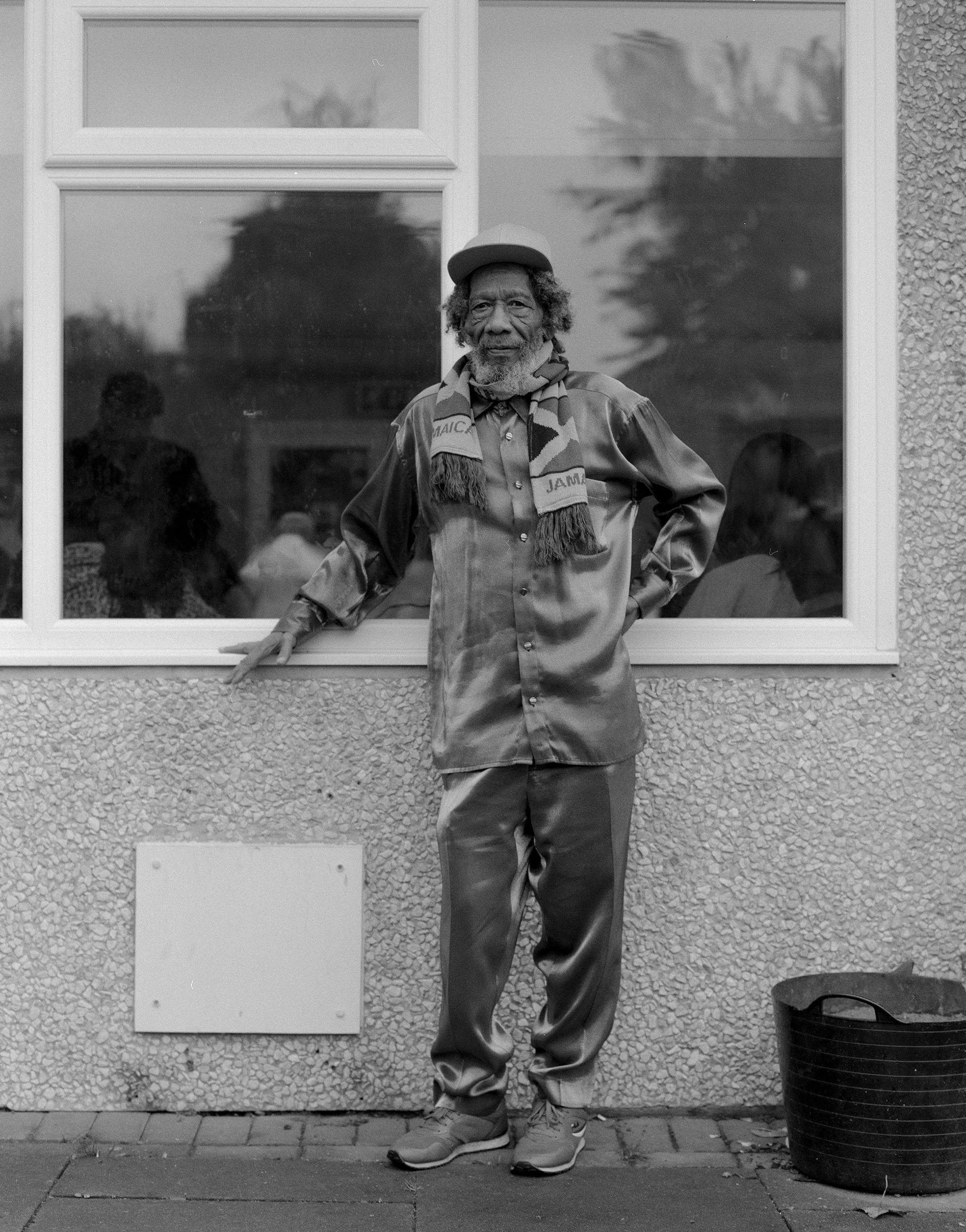 Man with Jamaica Scarf