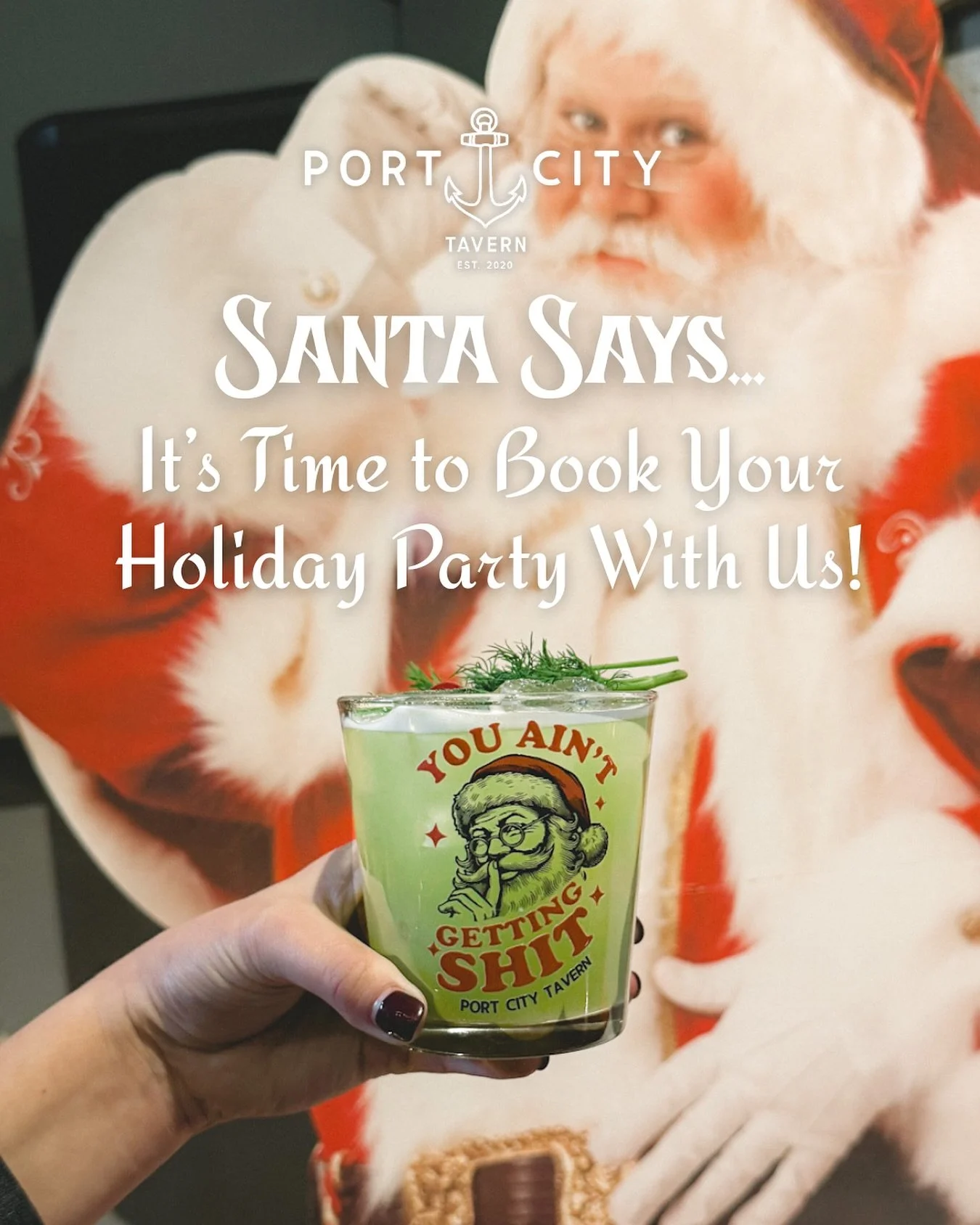 It&rsquo;s that time of year! Book your holiday party now and get ahead of the rush. We have private and semi-private spaces to choose from in our beautifully decorated holiday pop-up bar!

Our space is perfect for parties of all sizes! Space fills u