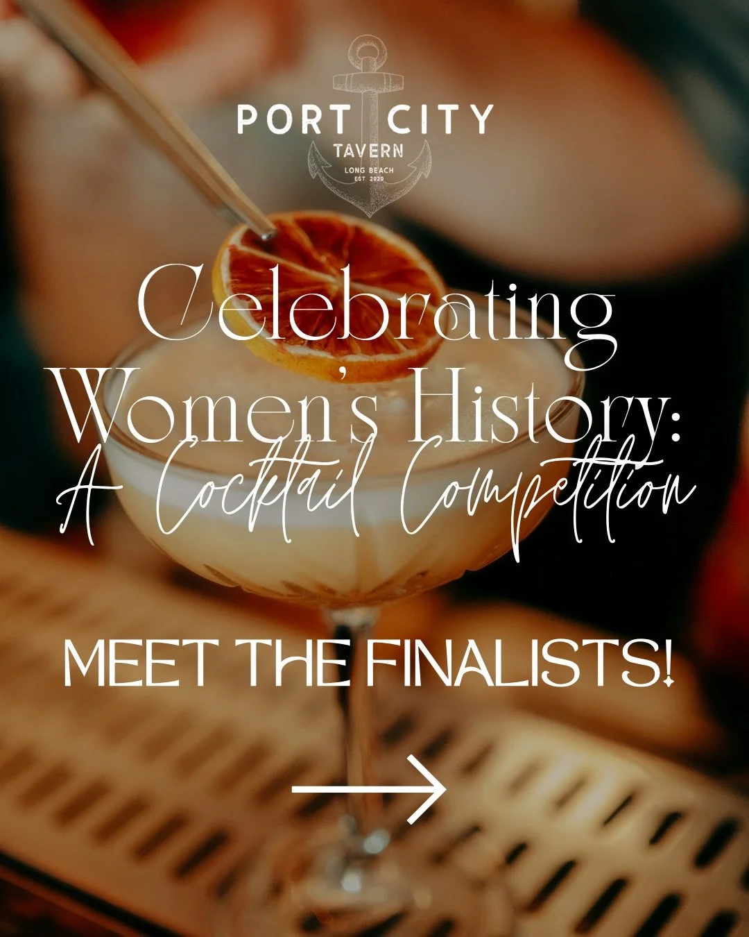 We&rsquo;re excited to announce our finalists for Monday&rsquo;s cocktail competition, hosted as part of @longbeachfoodscene&rsquo;s Last Call event! 

Join us at Port City starting at 6pm this Monday, March 2nd for cocktails and competition and to c