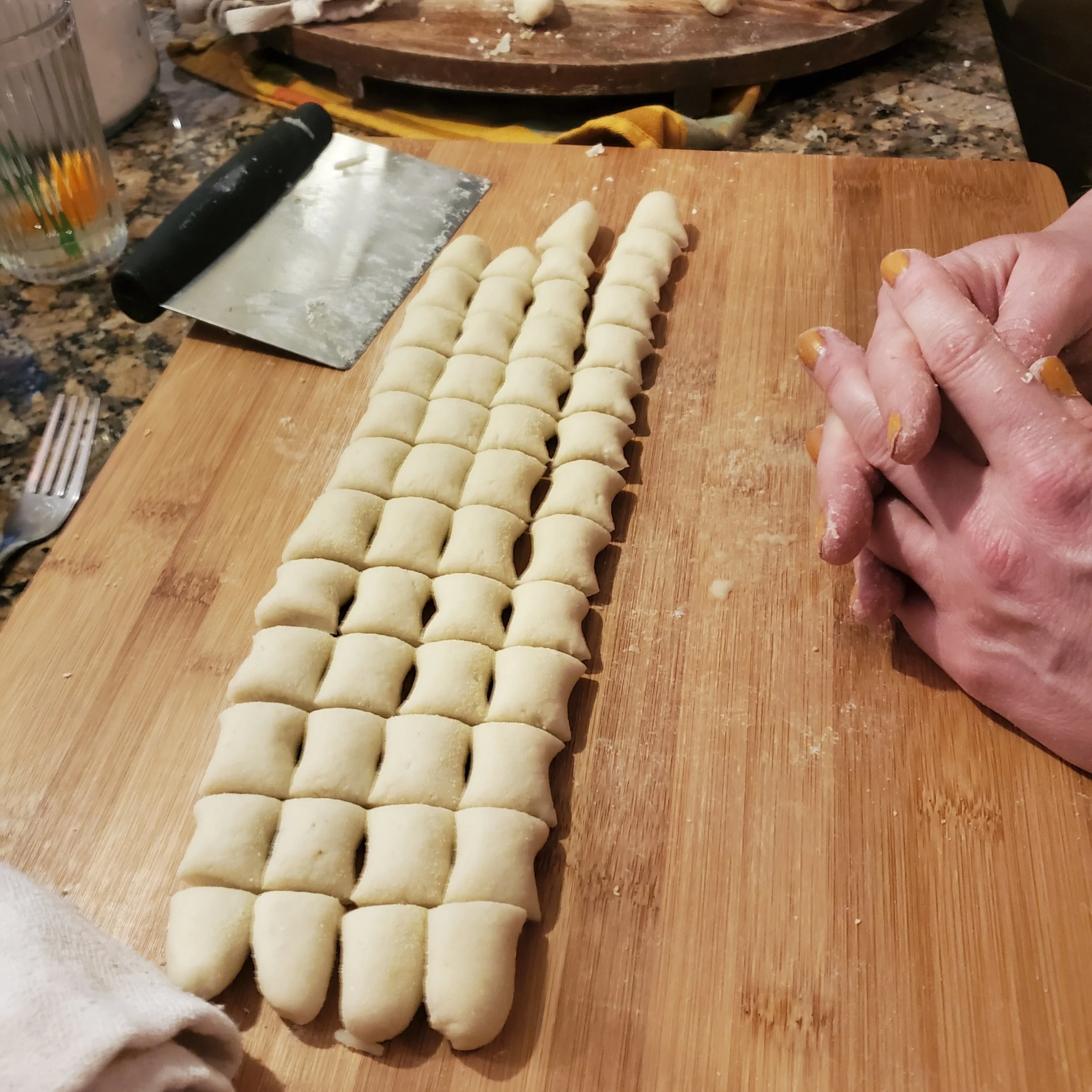 Gnocchi with zucchini and ricotta Gnocchi with summer tomatoes and basil $80pp 4 spots available