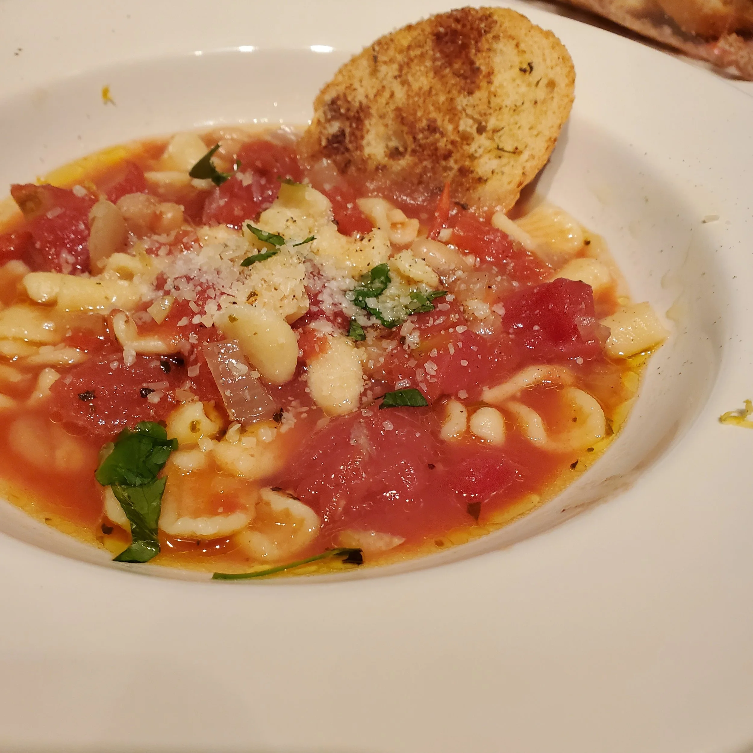 Pasta e fagioli and Spizzulas with cacio e pepe $80pp 6 spots available 