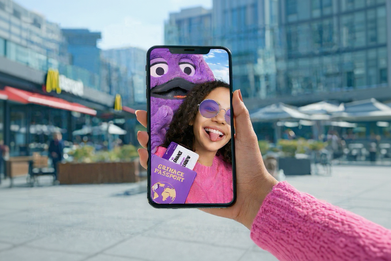 McDonalds Grimace AR