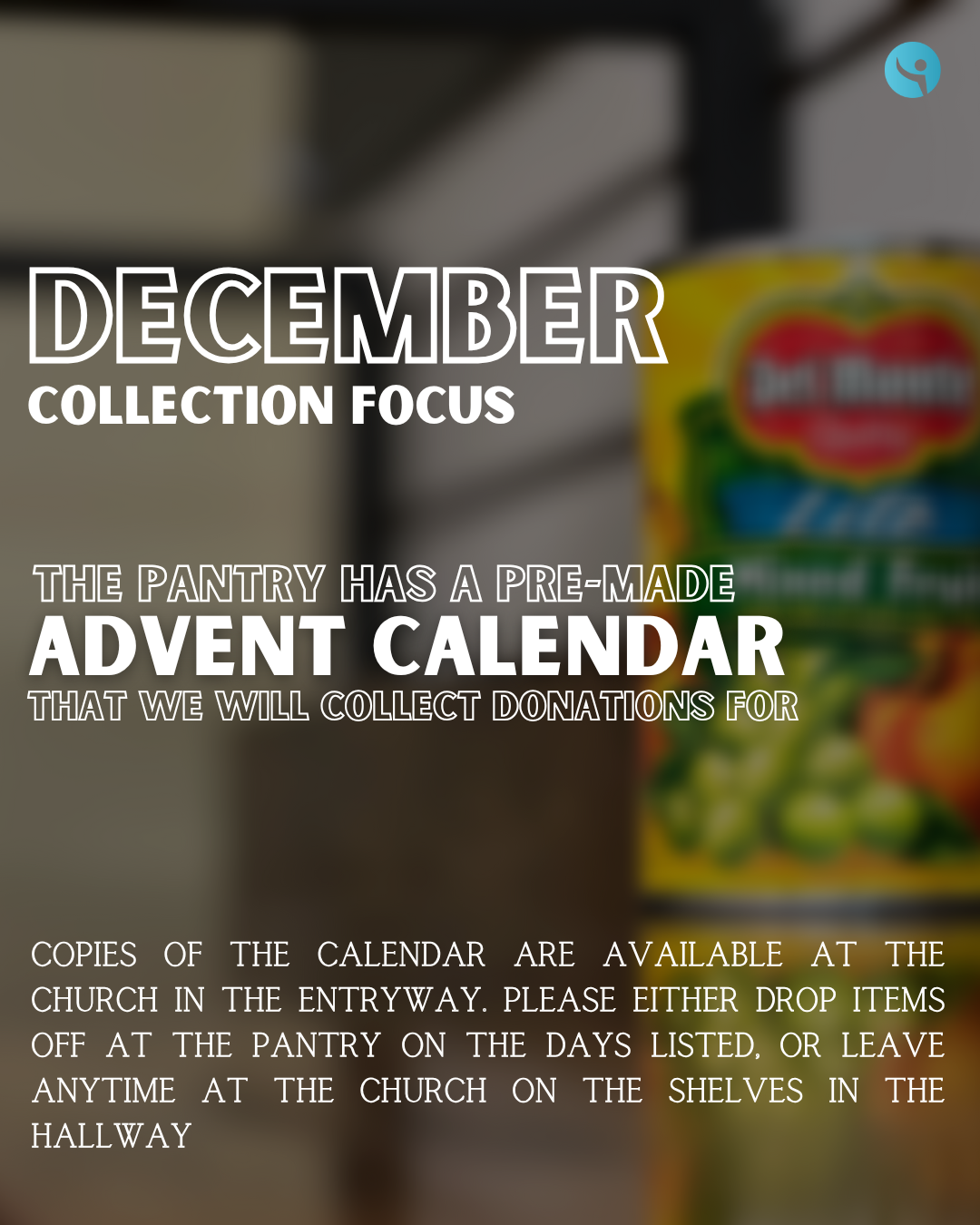 December 2025 Food Pantry