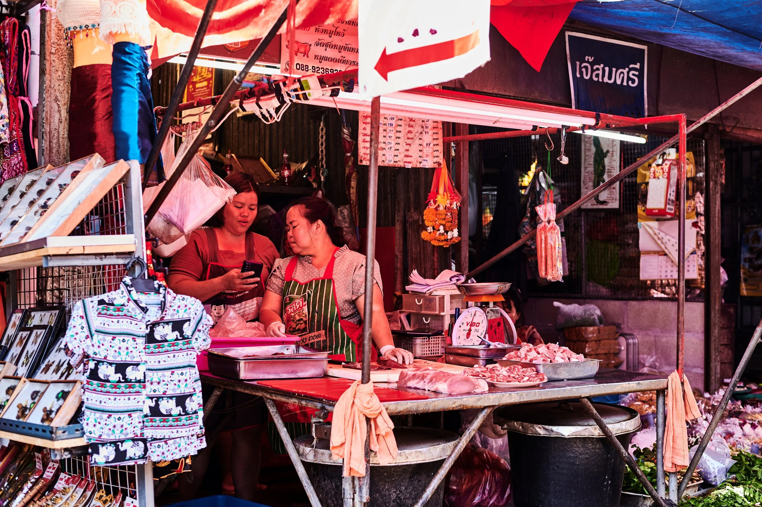Mae Klong Railway Market, Thailand (2024)