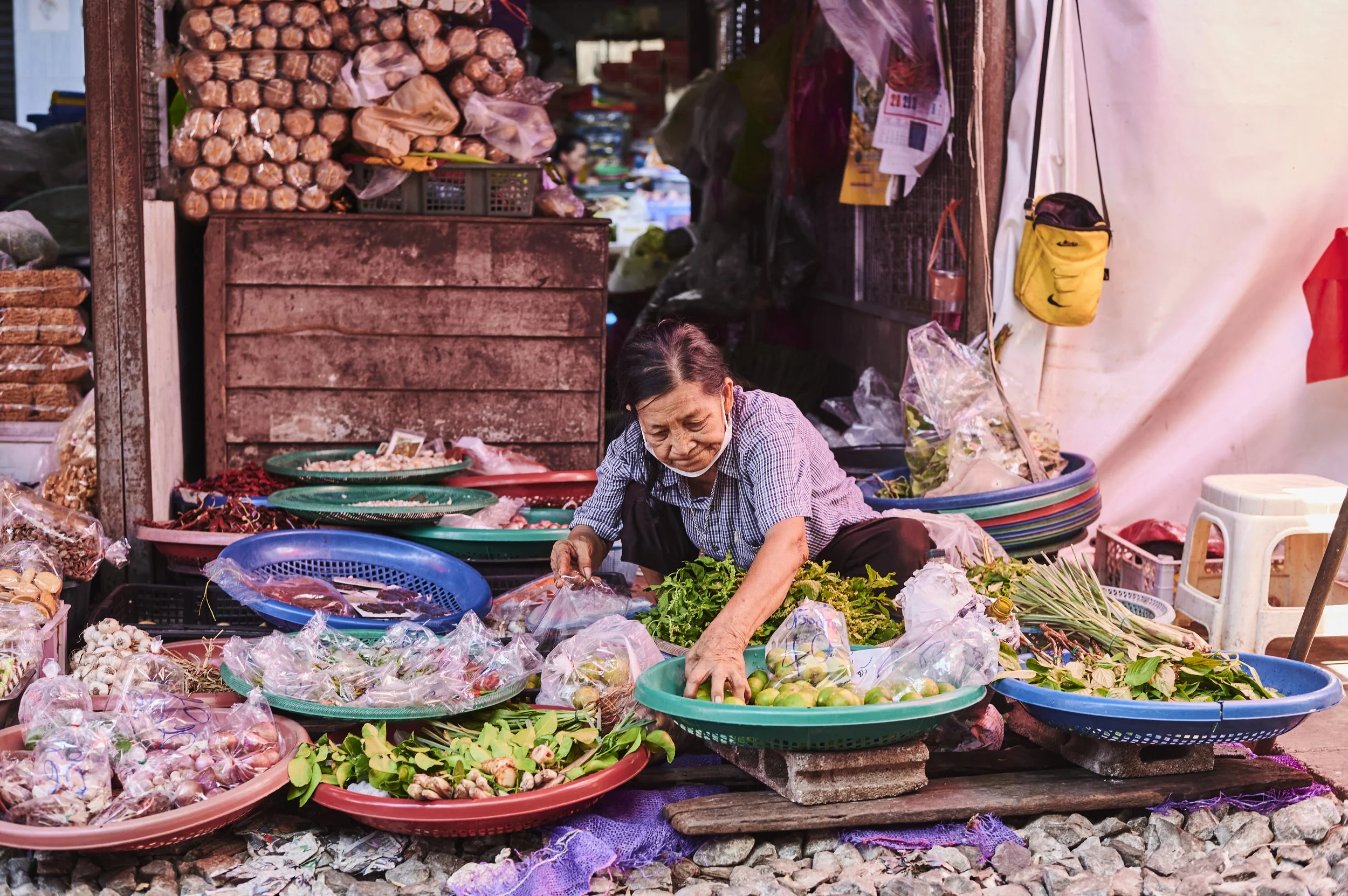 Mae Klong Railway Market, Thailand (2024)