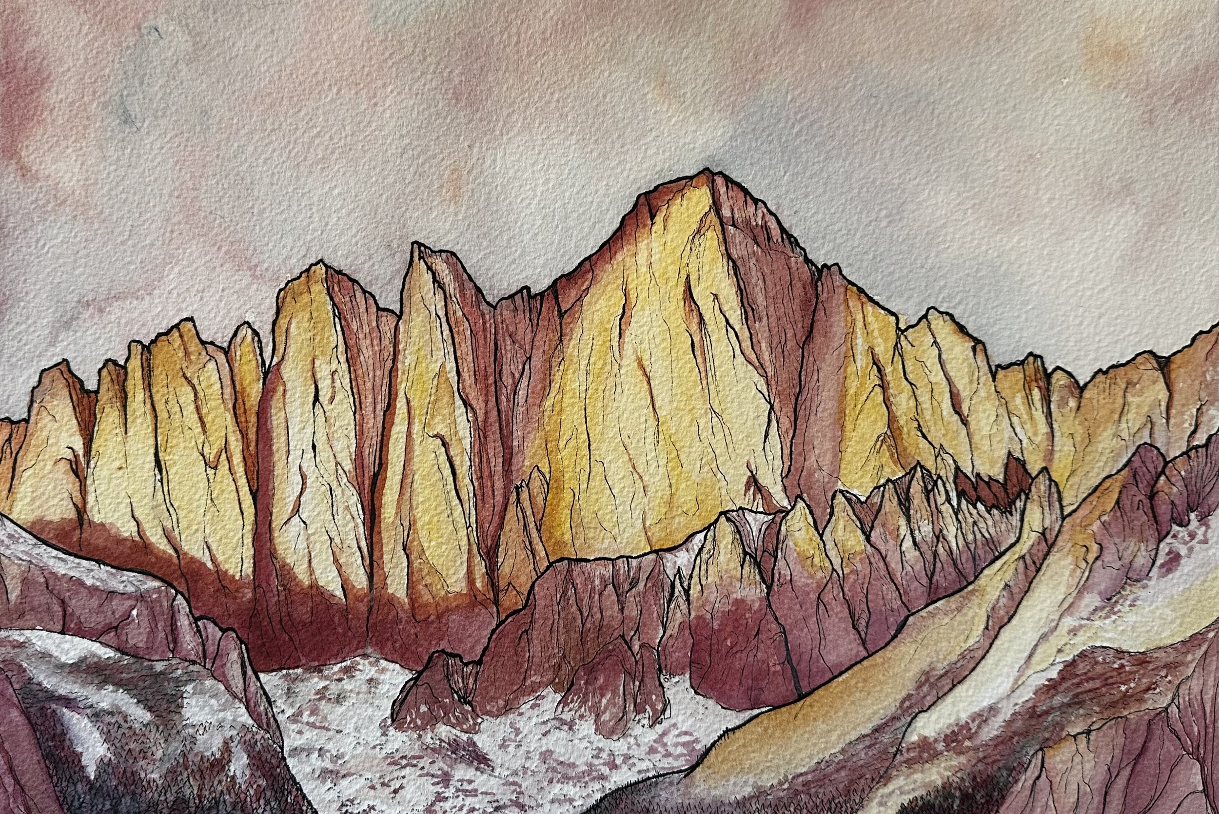 The Alpenglow of Whitney