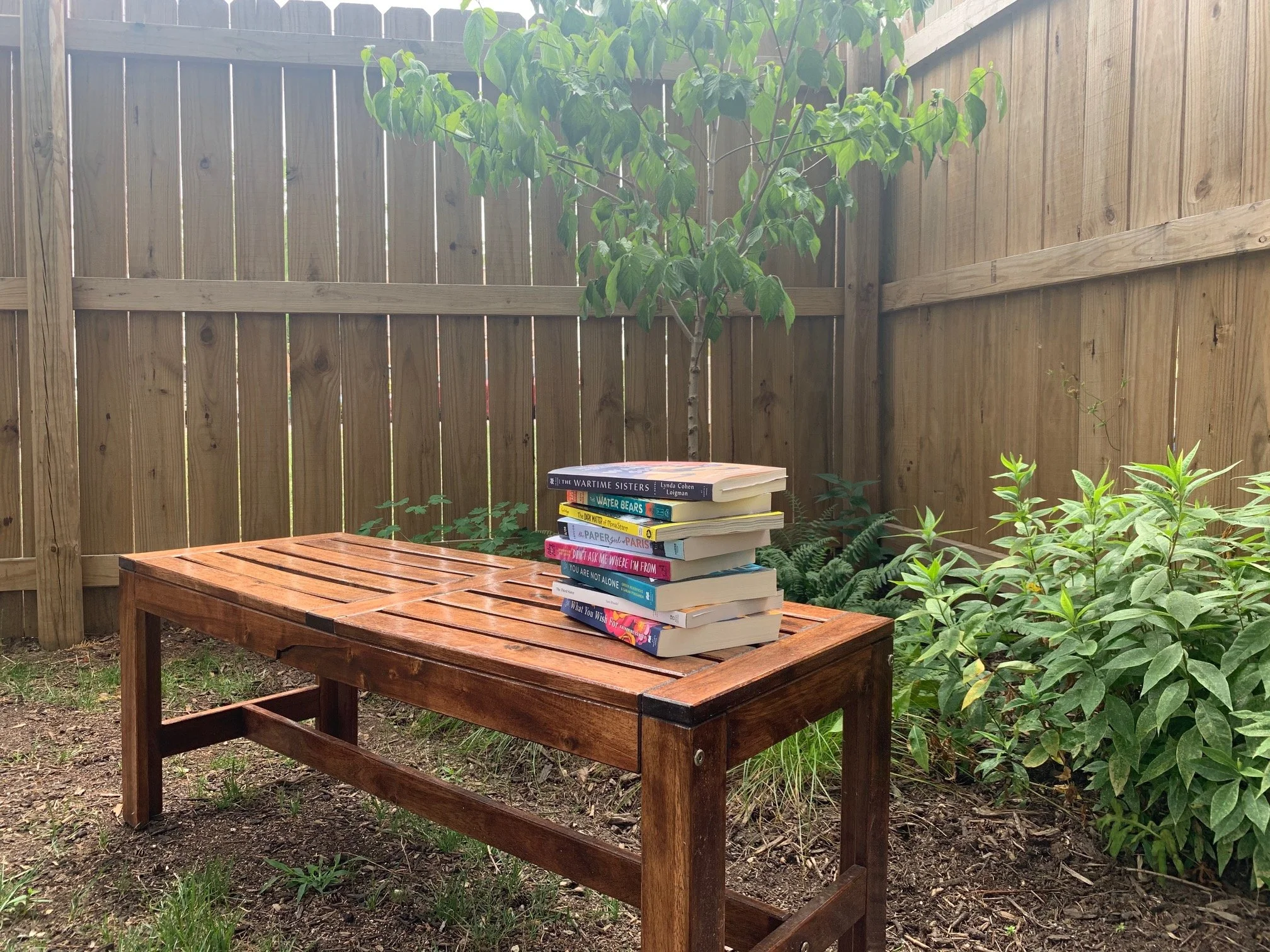 Spring Backyard Book Fair 