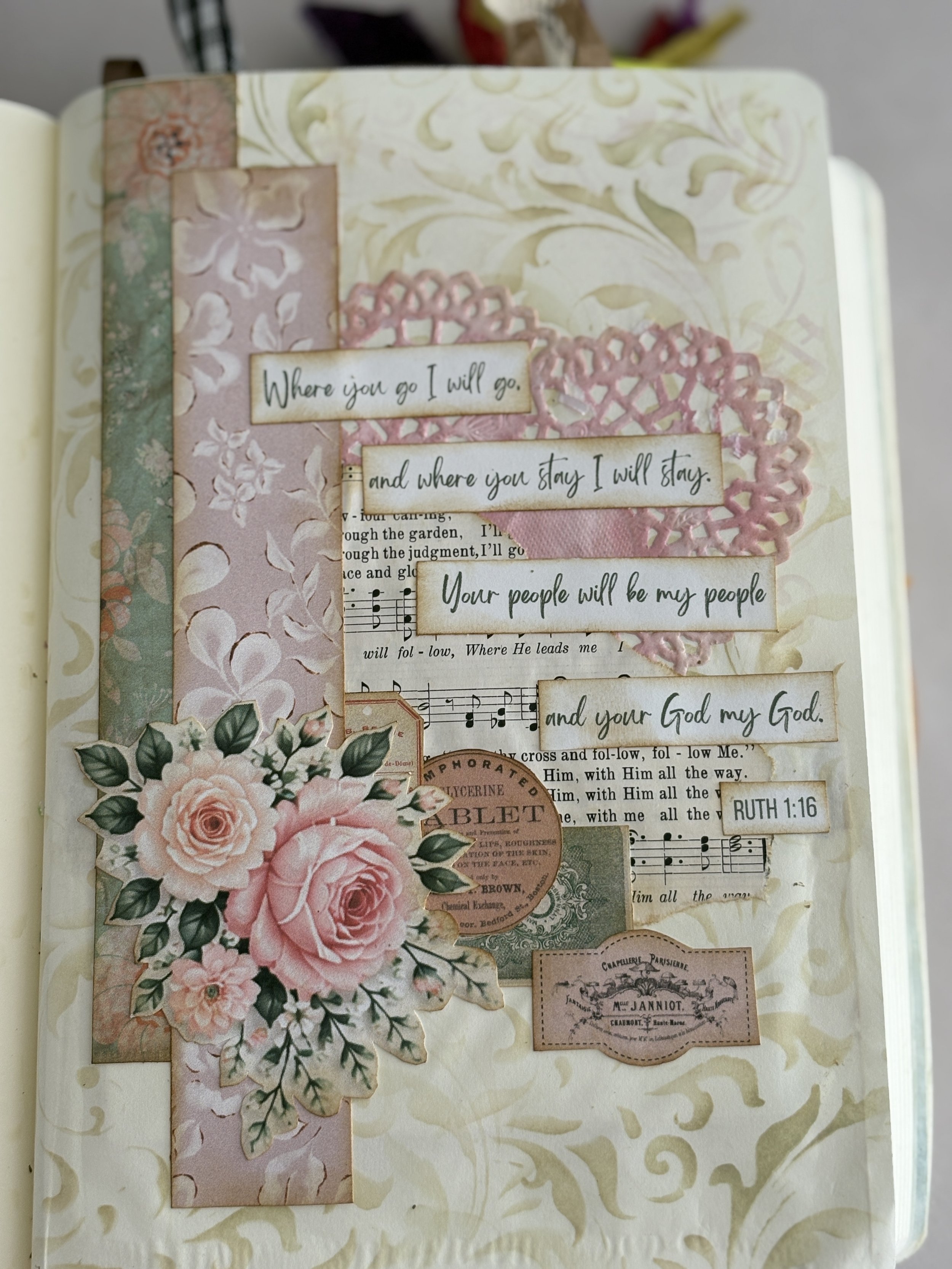 Bible Journaling Through the Book of Ruth | FREE Printable