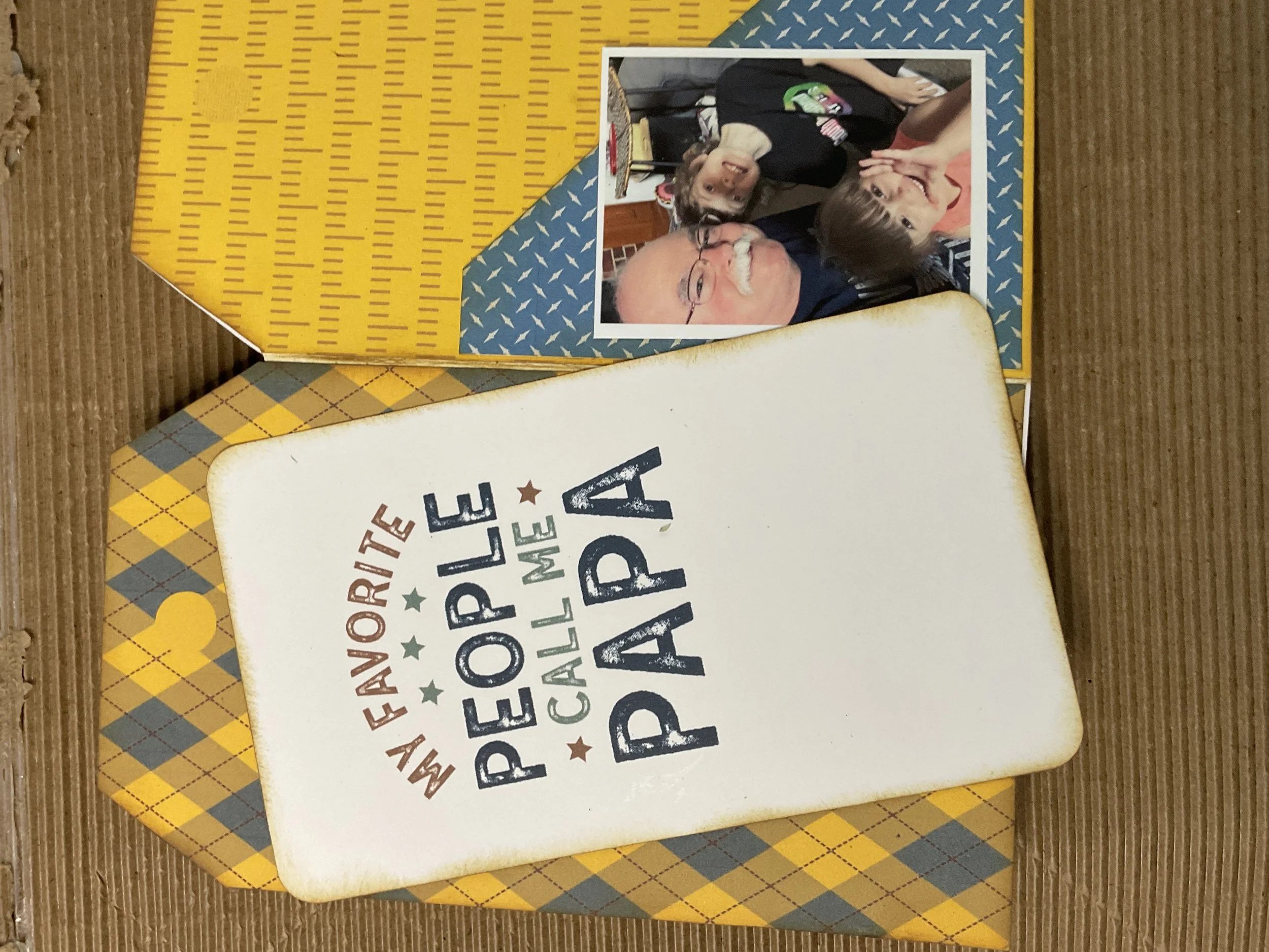 FREE Father's Day Tag Card Printable PDF | 15-Page Junk Journal & Card Making Kit