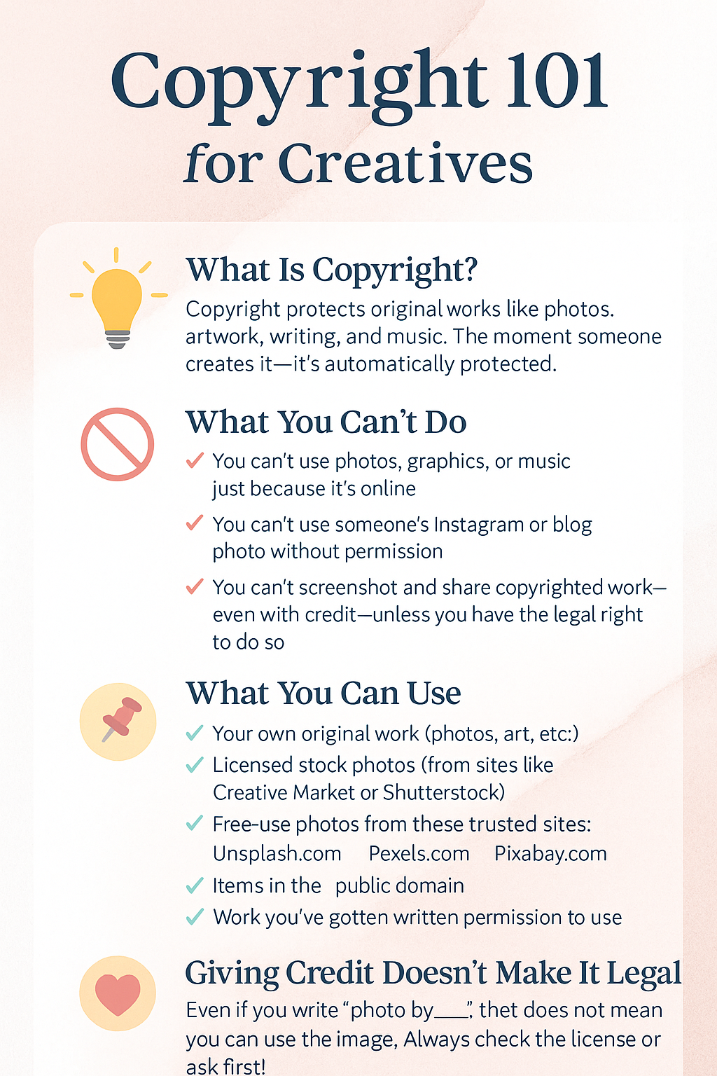 Copyright 101 for Creatives: What You Can (and Can’t) Use in Your ...