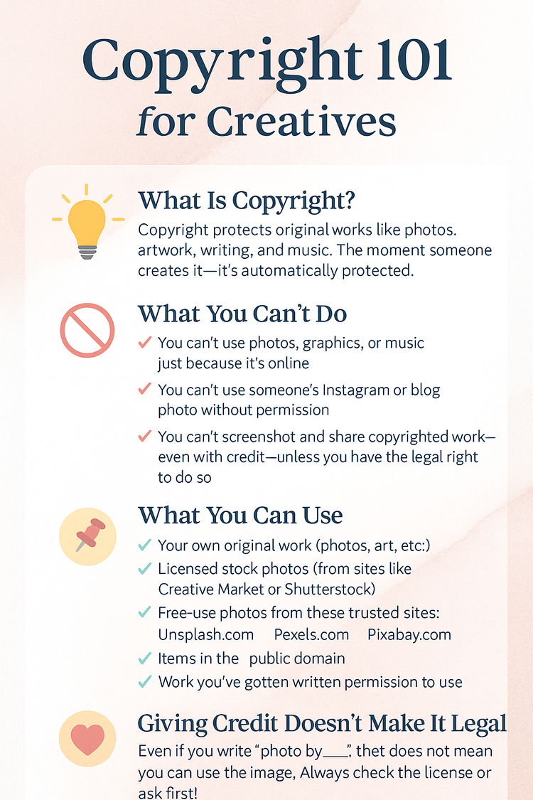Copyright 101 for Creatives: What You Can (and Can’t) Use in Your ...
