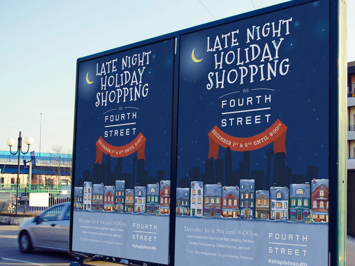 Fourth Street BRZ - Holiday Shopping Campaign