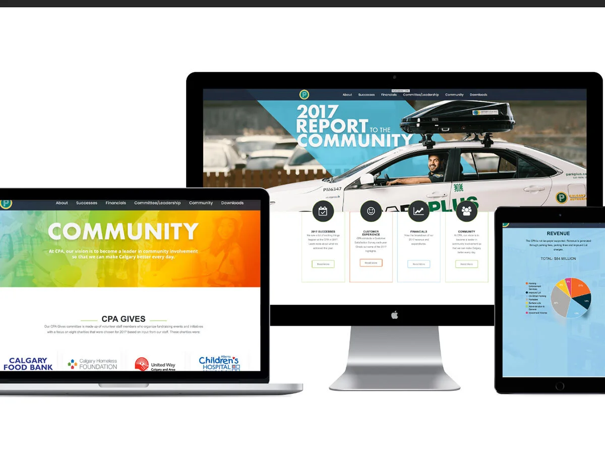 Calgary Parking Authority - Community Report Website 