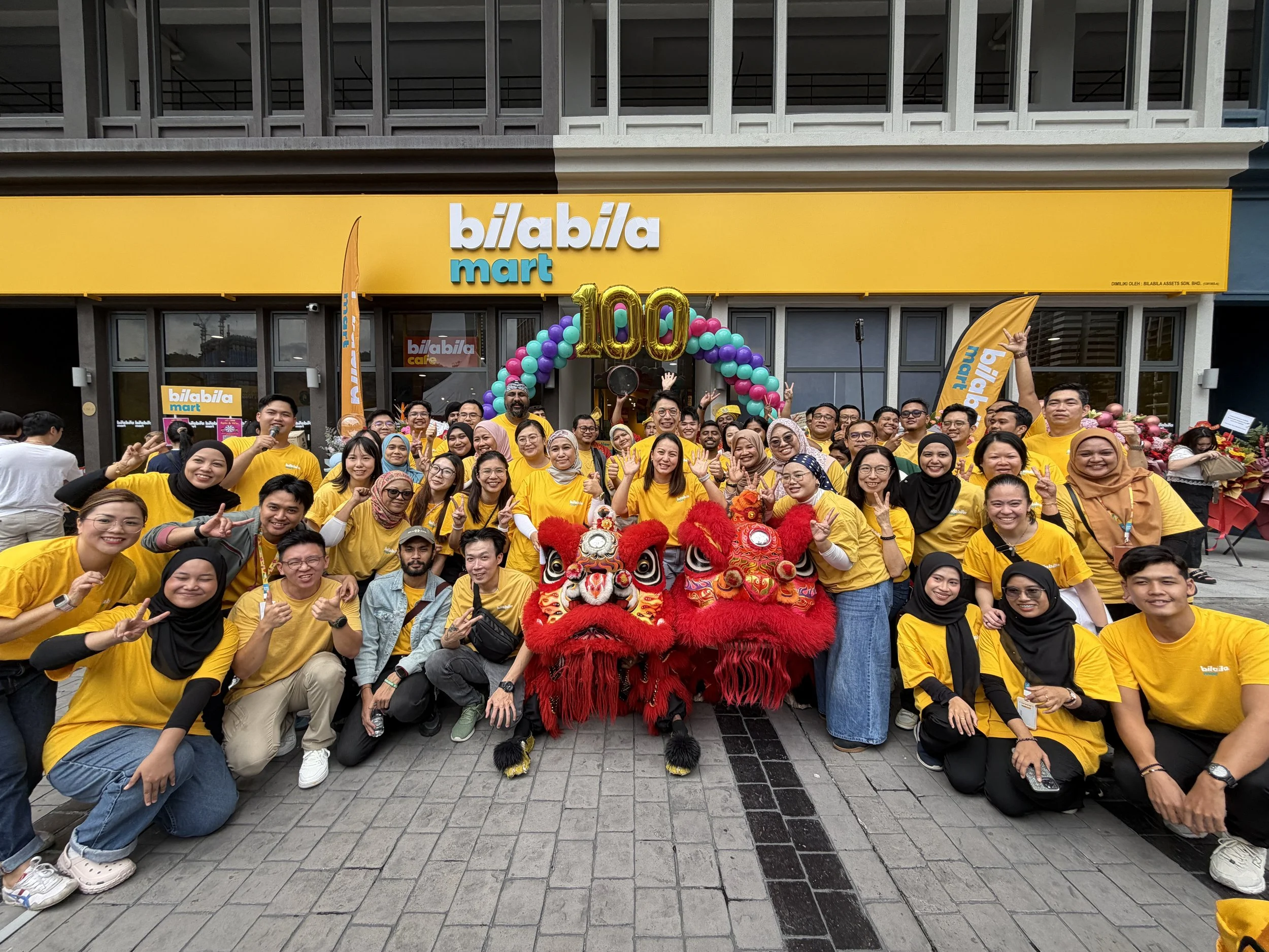 100th store bilabila mart
