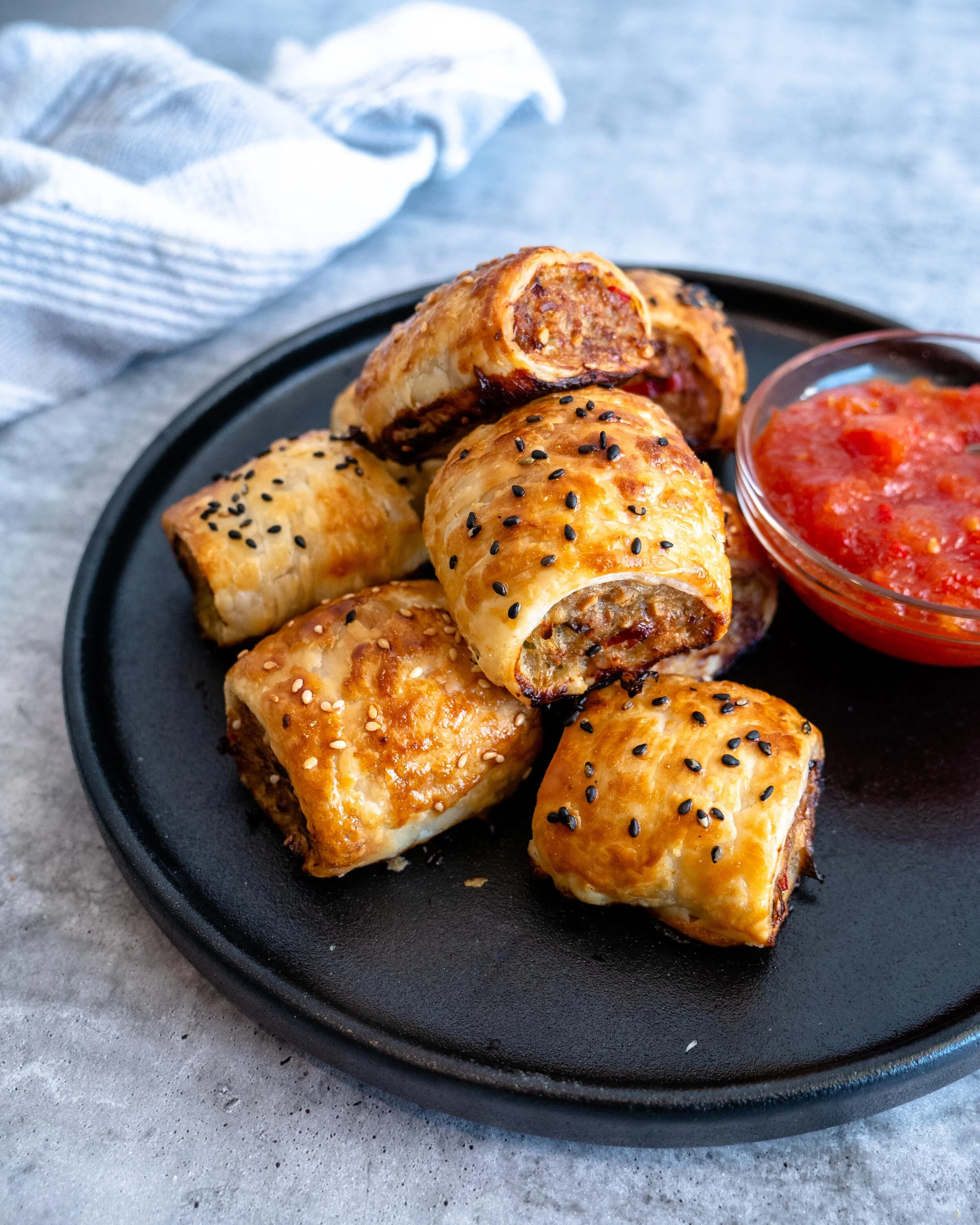 Asian Style Sausage Rolls