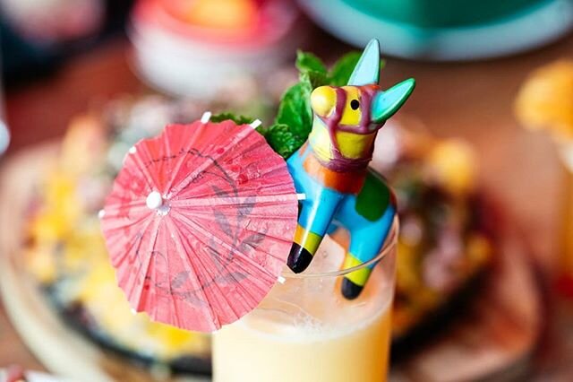 Find the Burro (translation: Donkey) adorning and inspiring the space and your cocktails. 🐴 🍹 Here, you won't be short of ecclectic characters, colours and flavours.