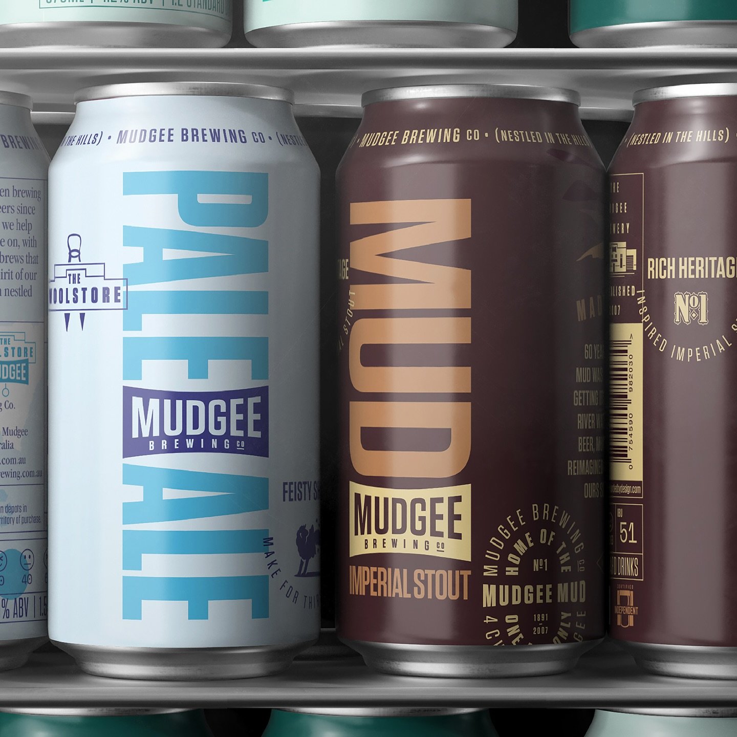 Made of Mudgee &mdash;&nbsp;Embellishing each beer with local stories, personality and illustrations based on key landmarks the brand became a reflection of the town itself.
 
Reinforcing the name Mudgee Brewing Co. and ownership over craft brewing i